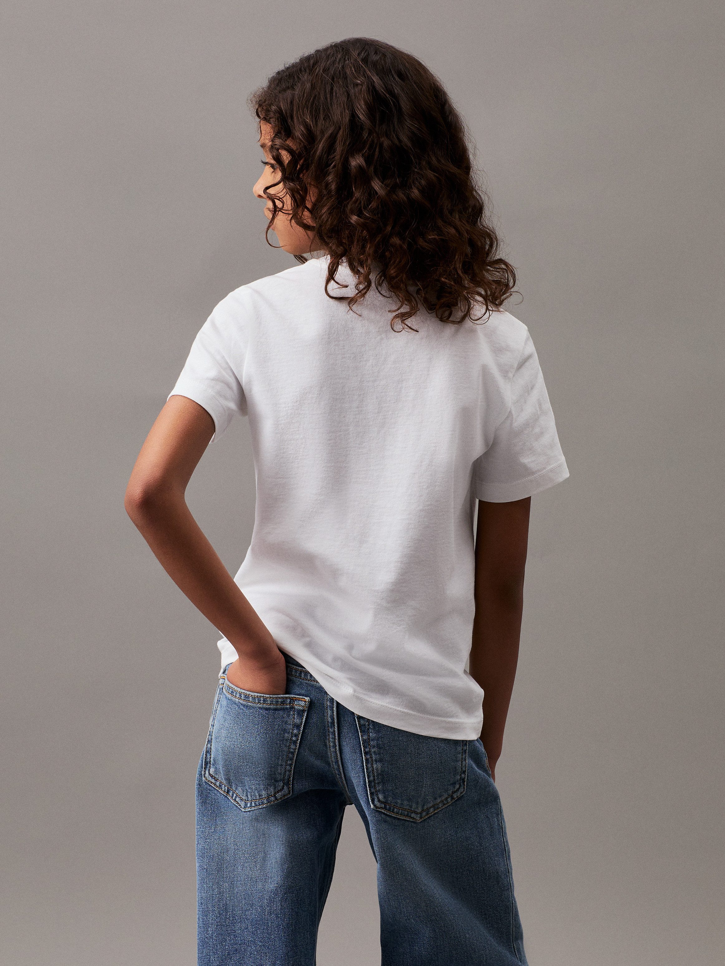 Calvin Klein T-shirt CHEST MONOGRAM T-SHIRT voor kinderen tot 16 jaar
