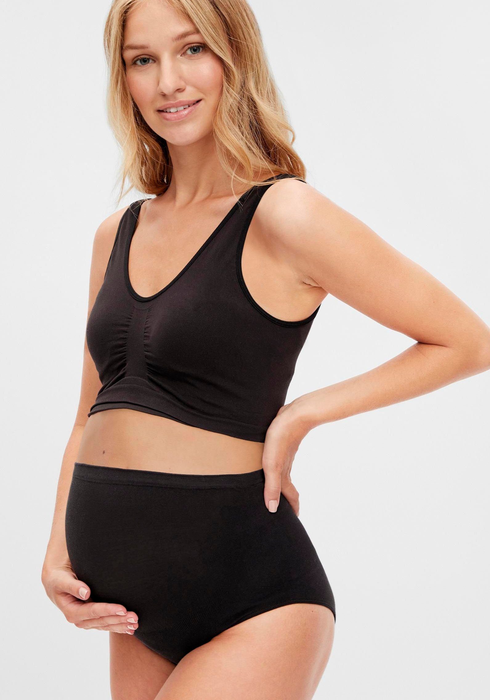 Mamalicious Zwangerschapspanty MLHEAL COTTON PANTIES 2-P A.NOOS (set, 2 stuks)
