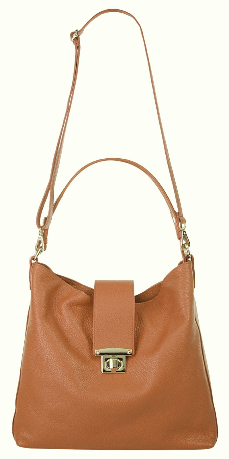 Samantha Look Shopper echt leer, made in italy