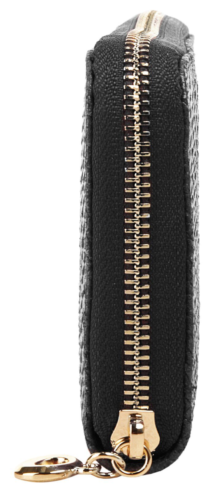 Cluty Portemonnee echt leer, made in italy