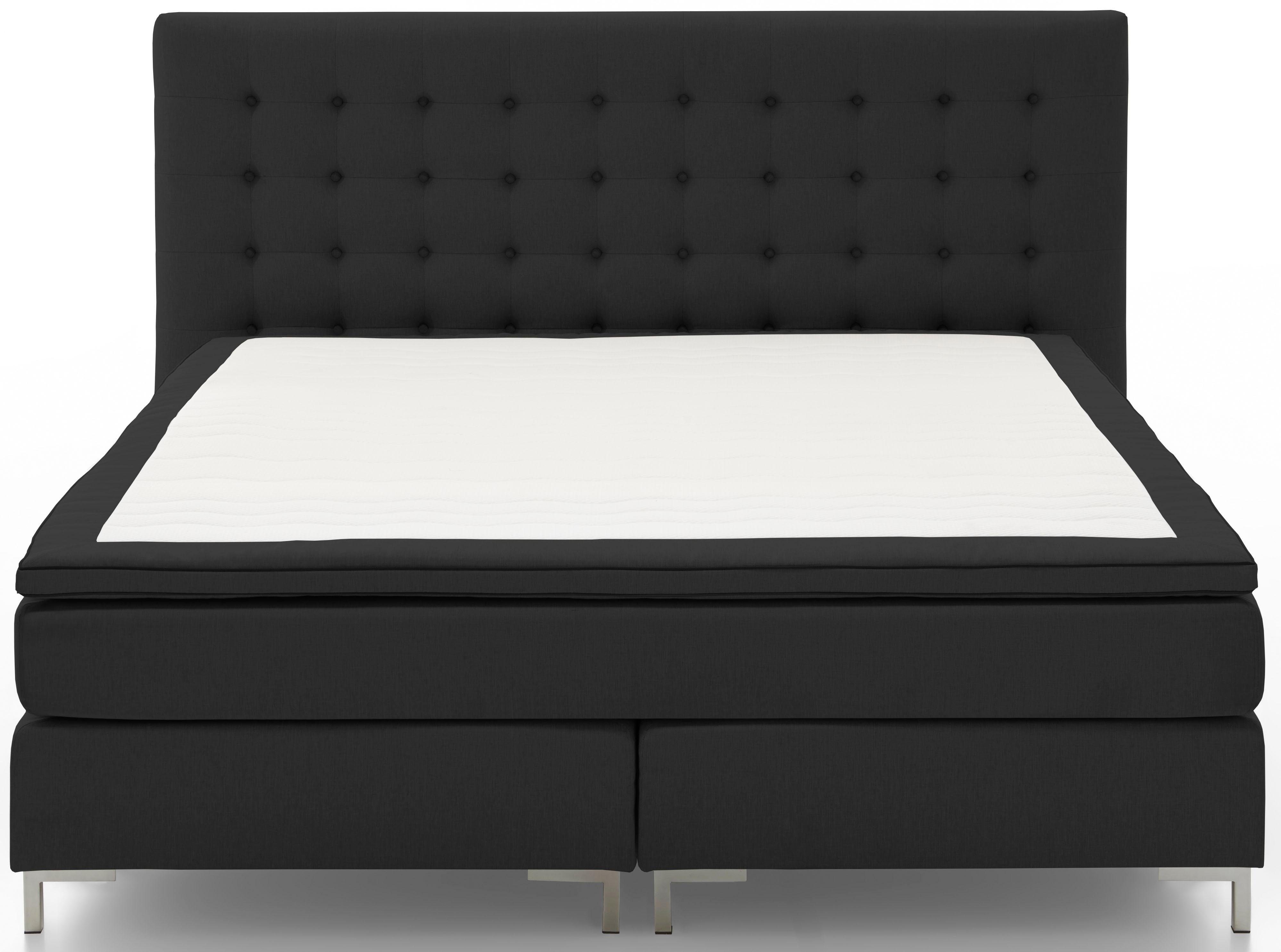 ATLANTIC home collection Boxspring ANNI met bonell-binnenveringsmatras en topmatras