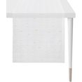 apelt tafelloper sevilla - loft style scherli - transparant (1 stuk) wit