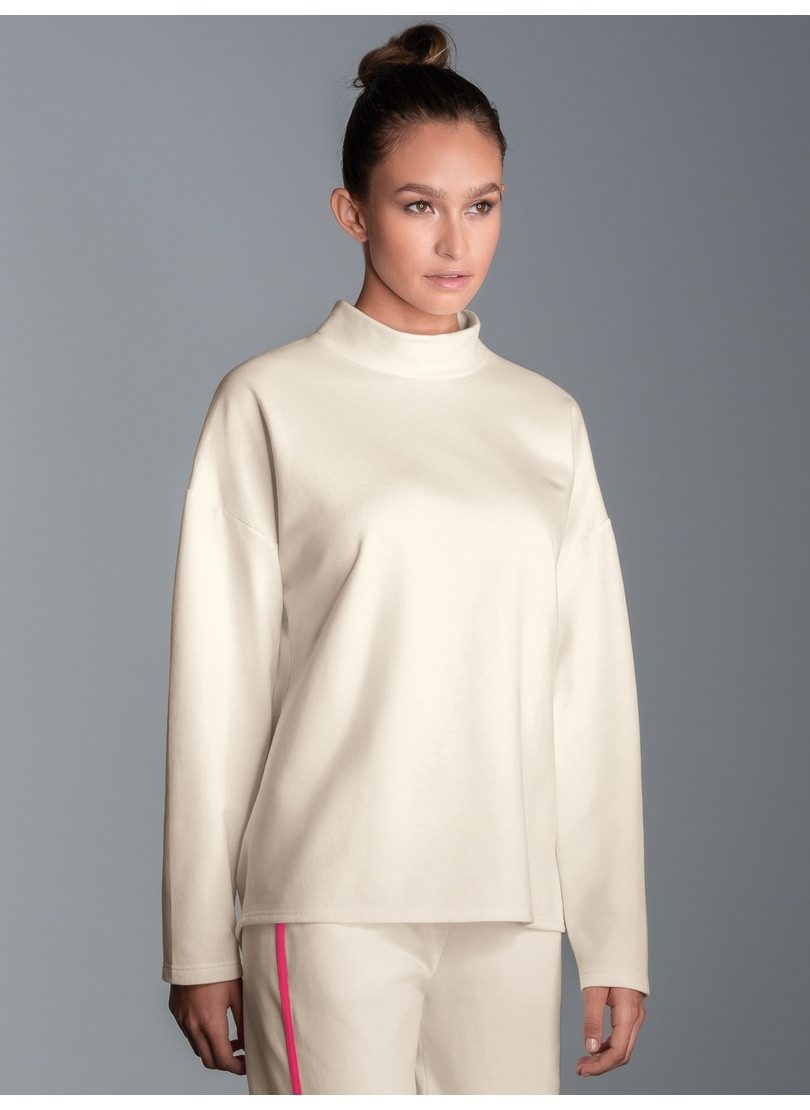 Trigema Sweatshirt TRIGEMA Sweatshirt met opstaande kraag