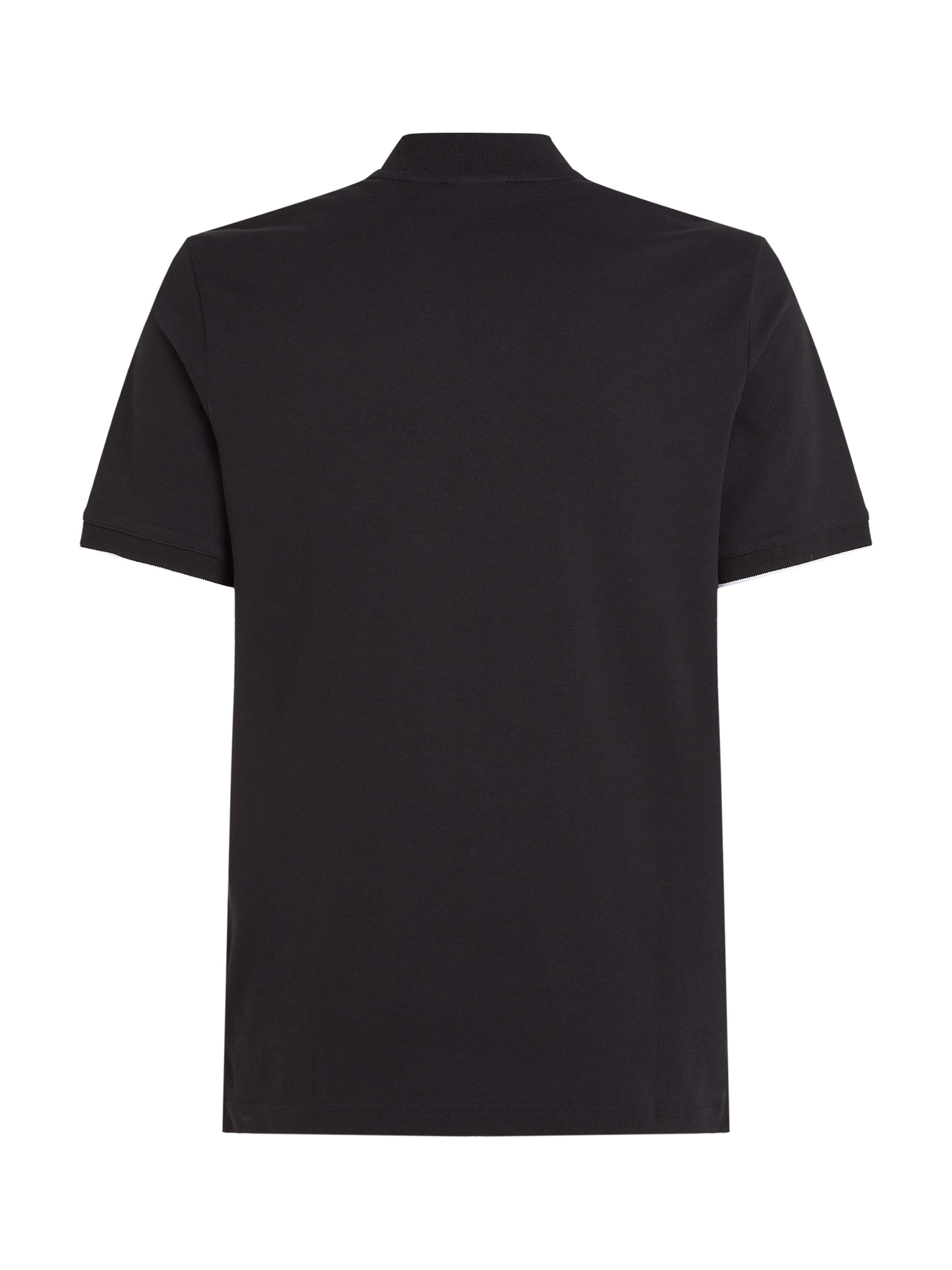 Calvin Klein Poloshirt STRETCH PIQUE STAND COLLAR POLO