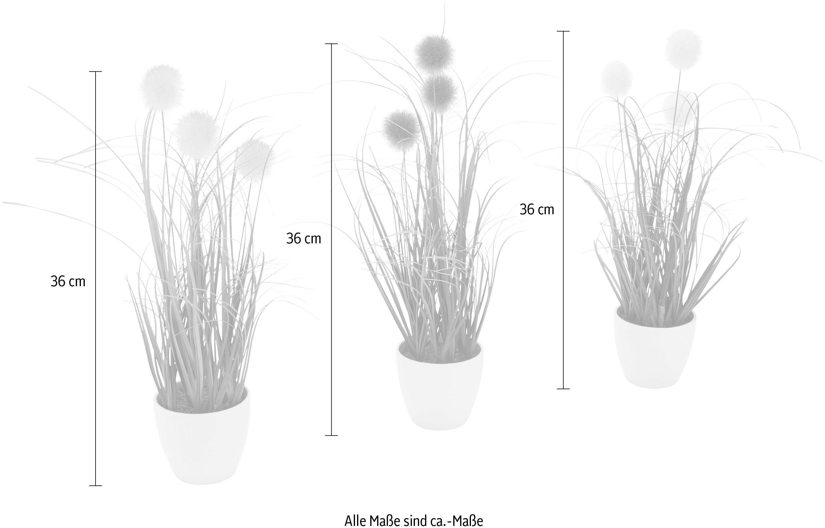 Creativ green Kunstgras Grasmix (set, 3 stuks)