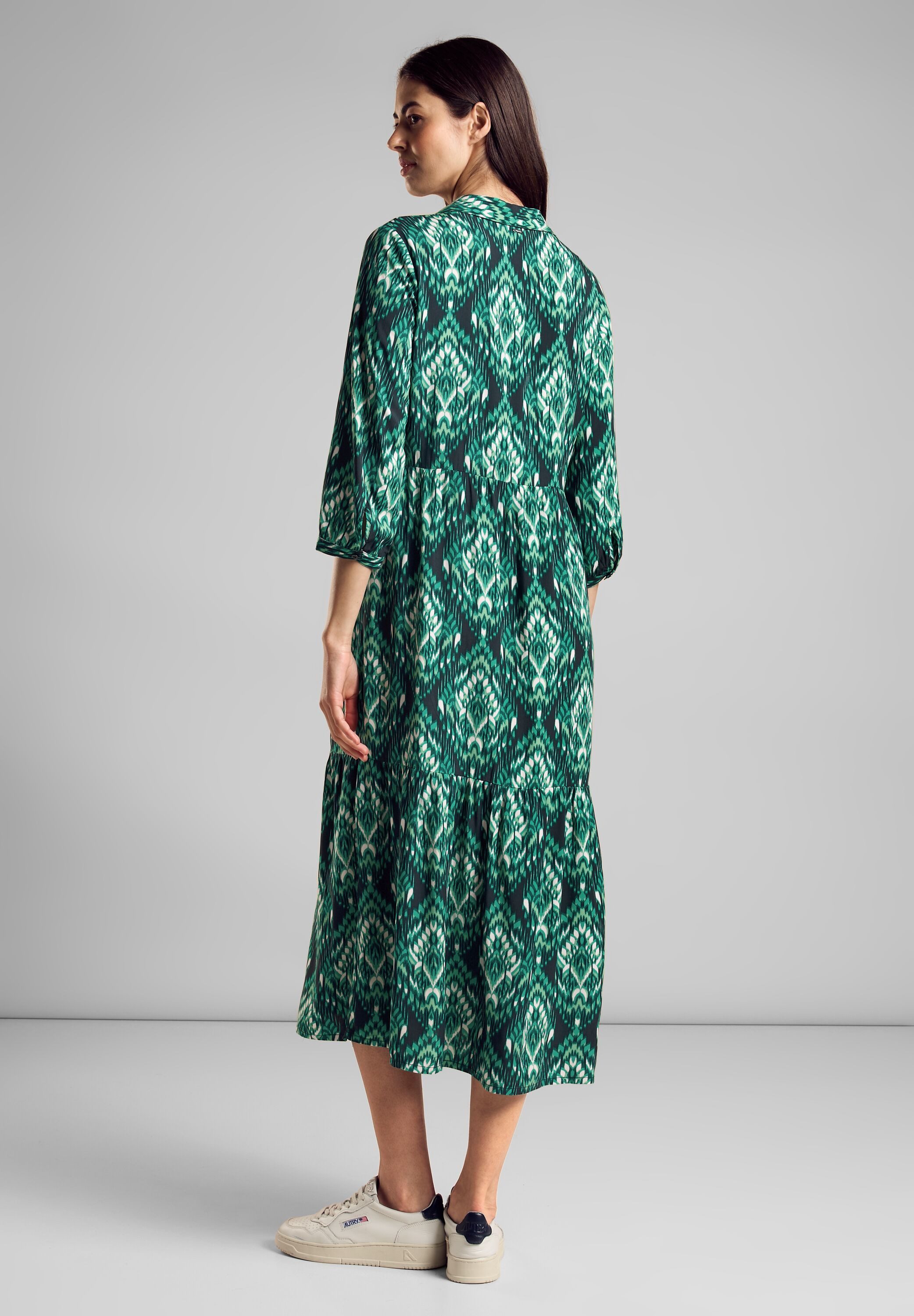 STREET ONE Midi-jurk met print all-over