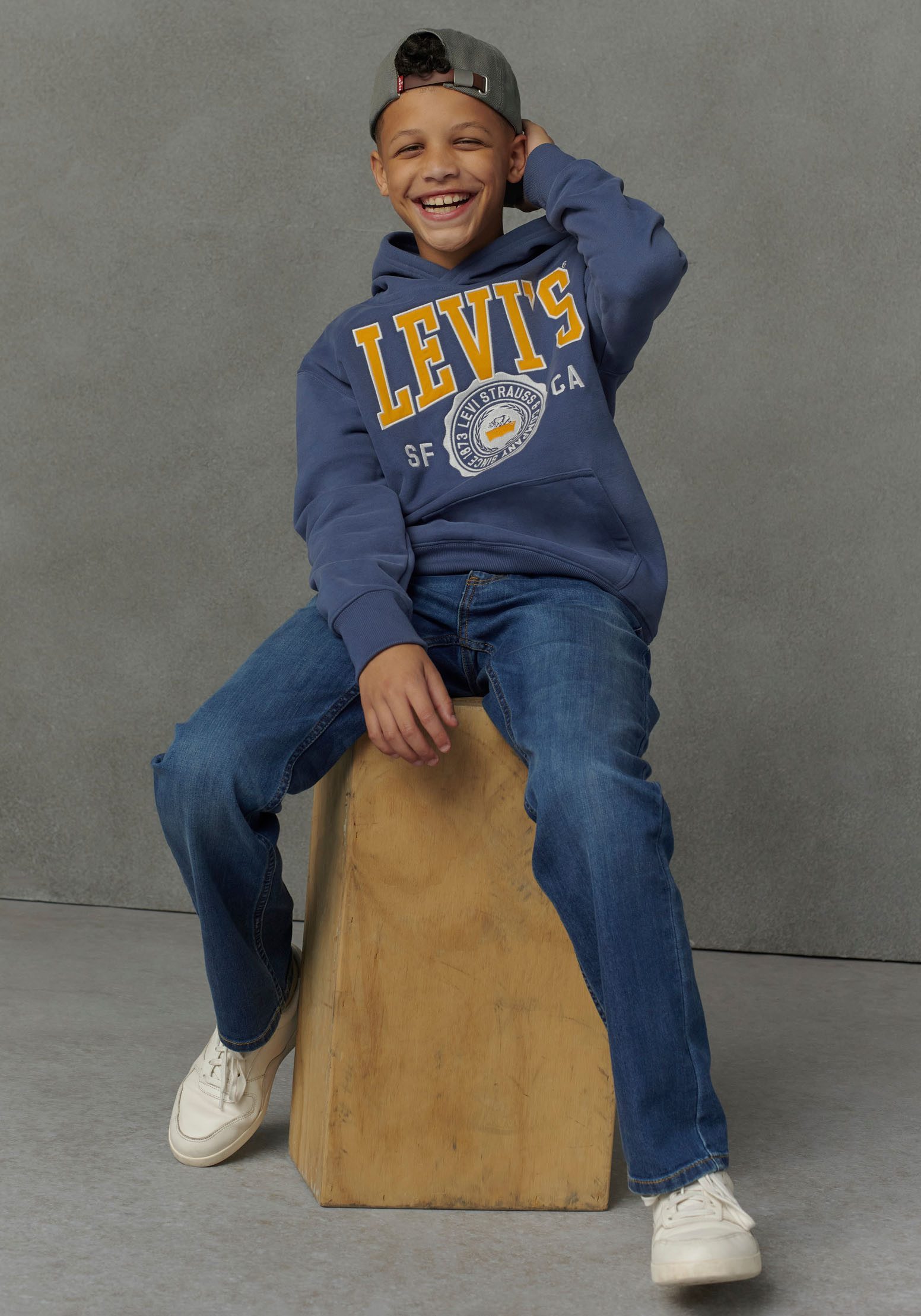 Levi's Kidswear Hoodie LVB SPORTY HOODIE