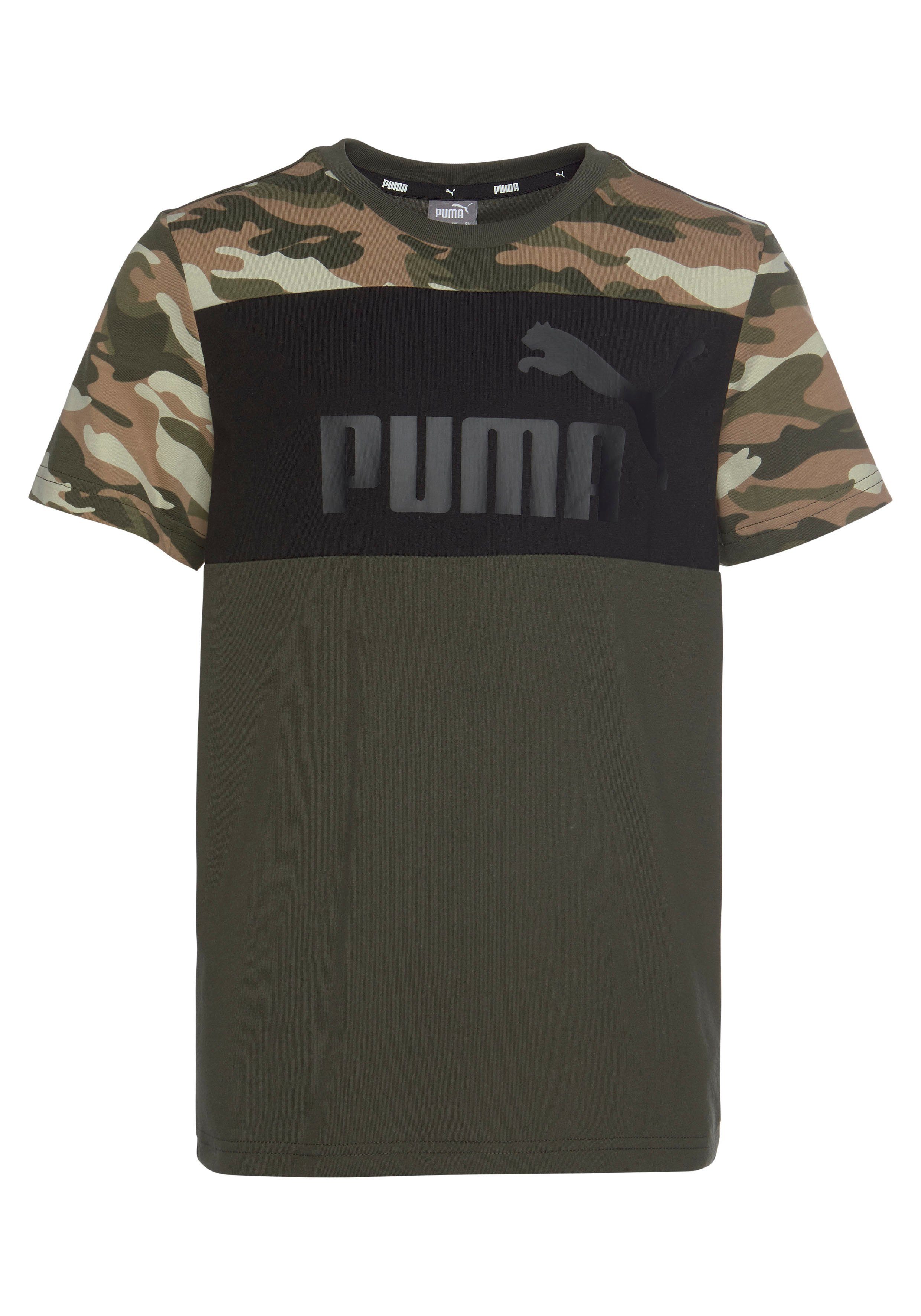 PUMA T-shirt ESS+ Camo Tee nu online 