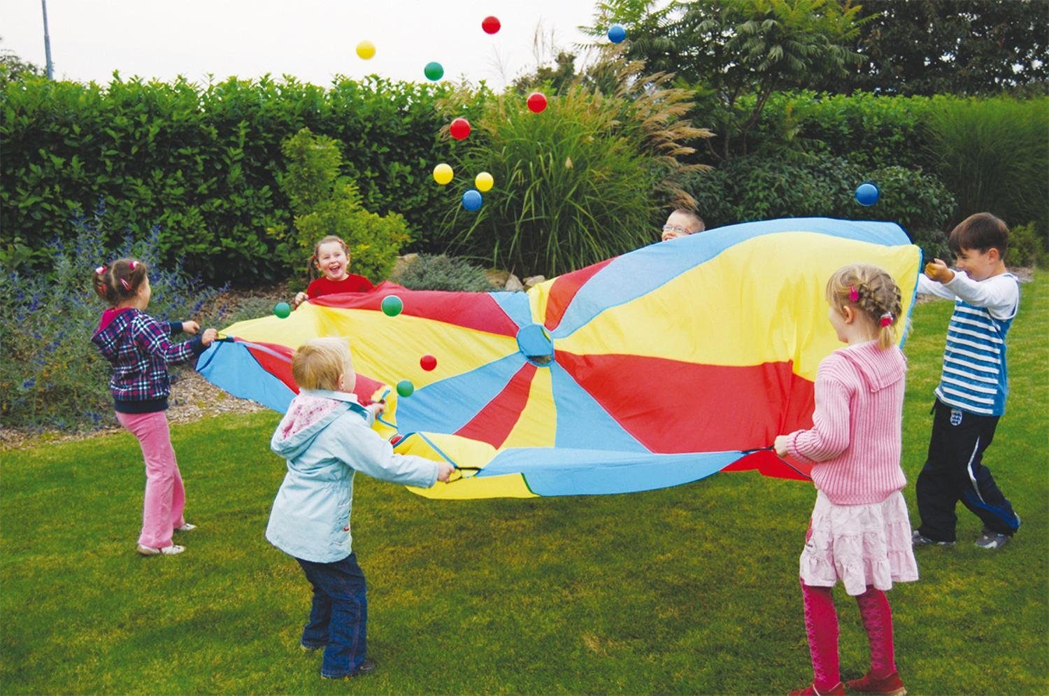 Knorrtoys® Spel Omhoog en omlaag met 25 kleurrijke ballen