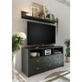 home affaire tv-meubel ascot breedte 130 cm groen
