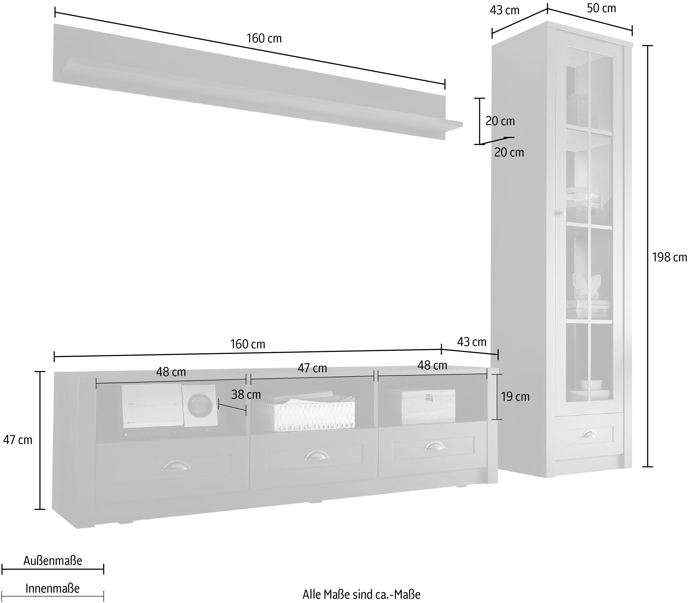 Home affaire Wandmeubel ASCOT
