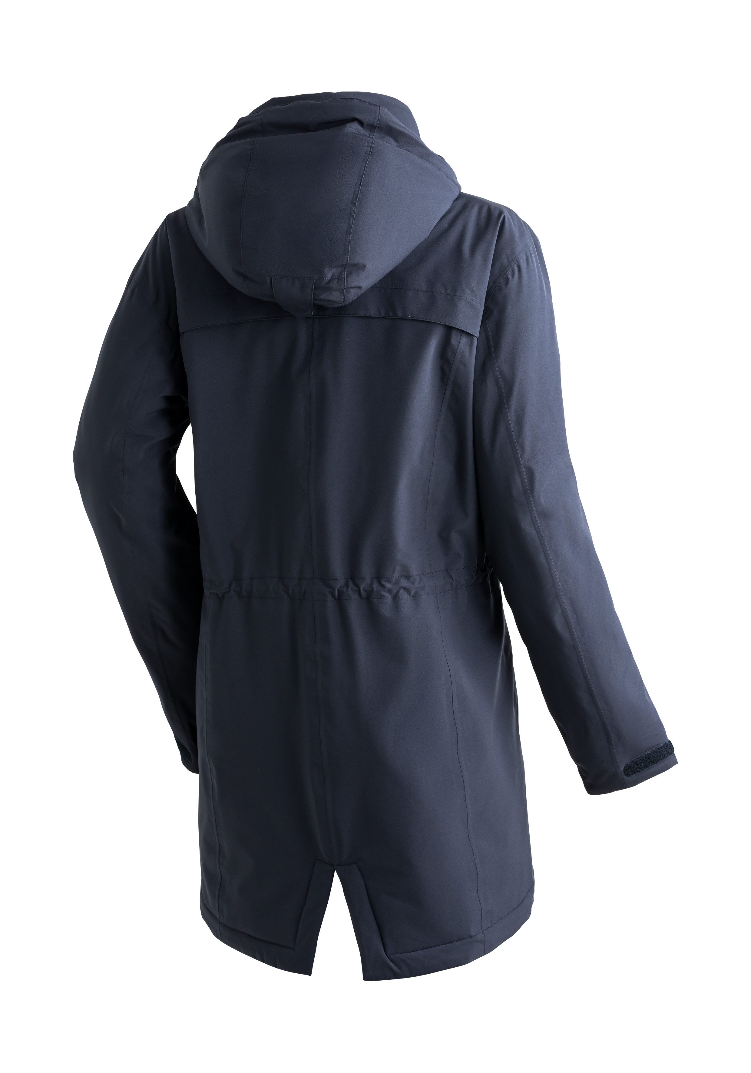 Maier Sports Functionele jas Metor Coat W Dames mantel, outdoor mantel wind/waterdicht, 4 ruime zakken