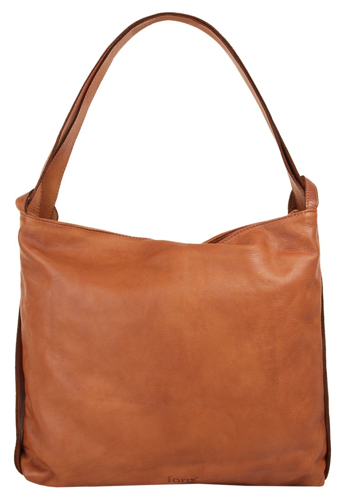 Forty Degrees Shopper echt leer, made in italy