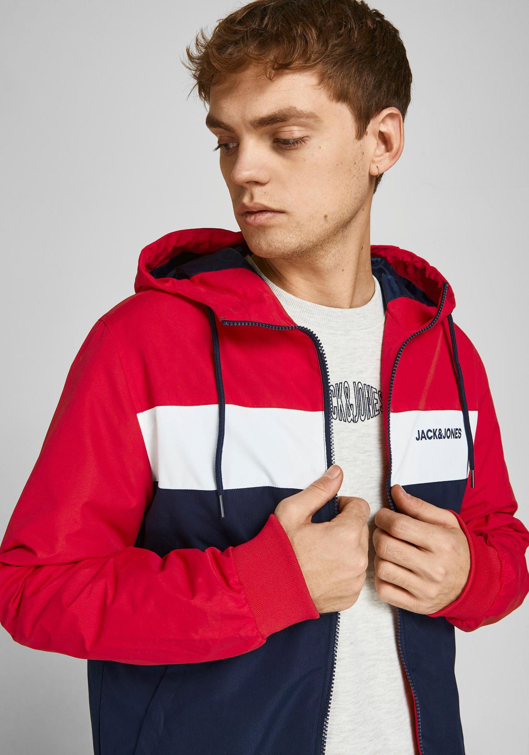 Jack & Jones Windbreaker RUSH BLOCKING HOOD BOMBER