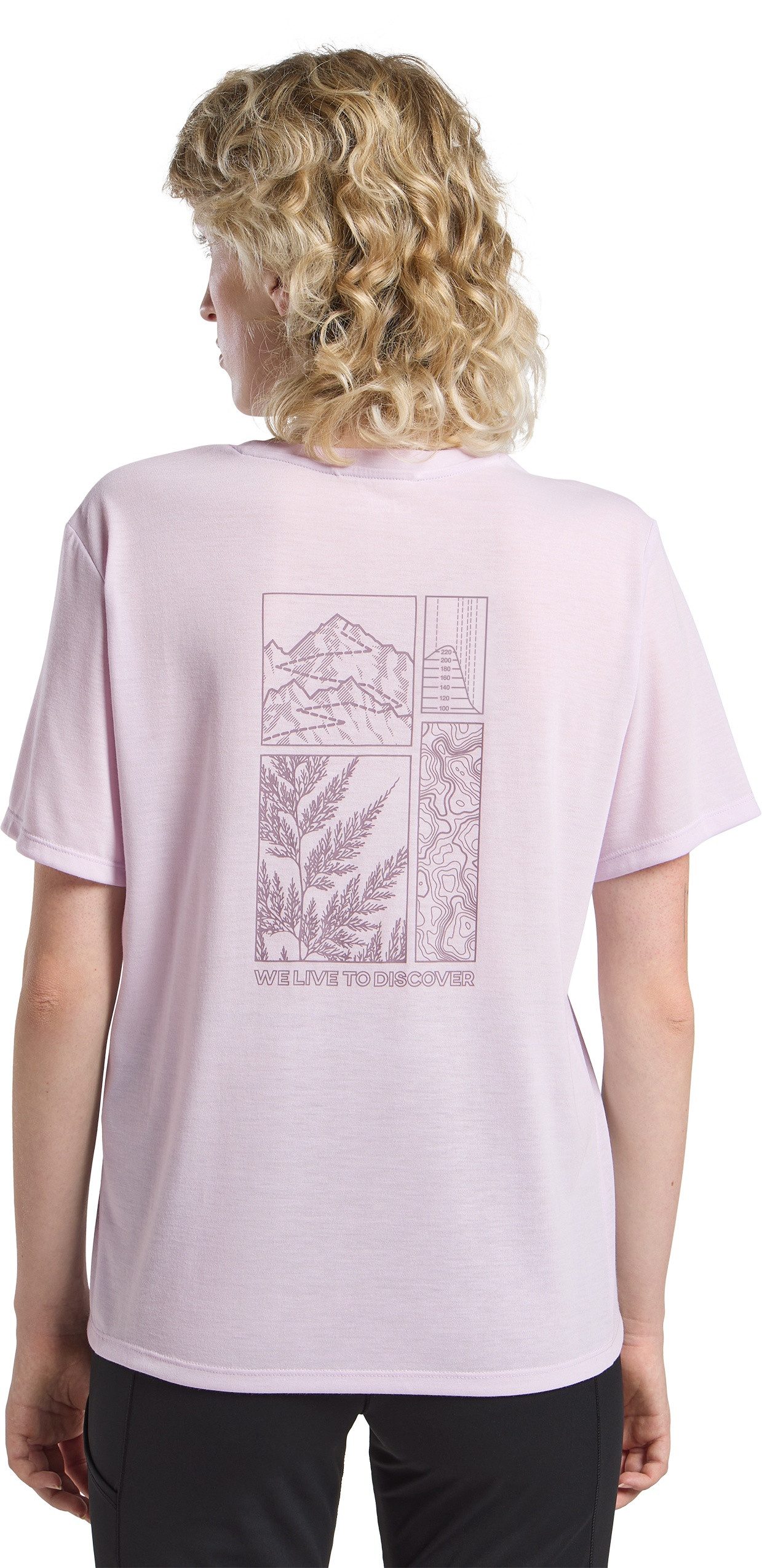 Jack Wolfskin T-shirt VONNAN GRAPHIC T W