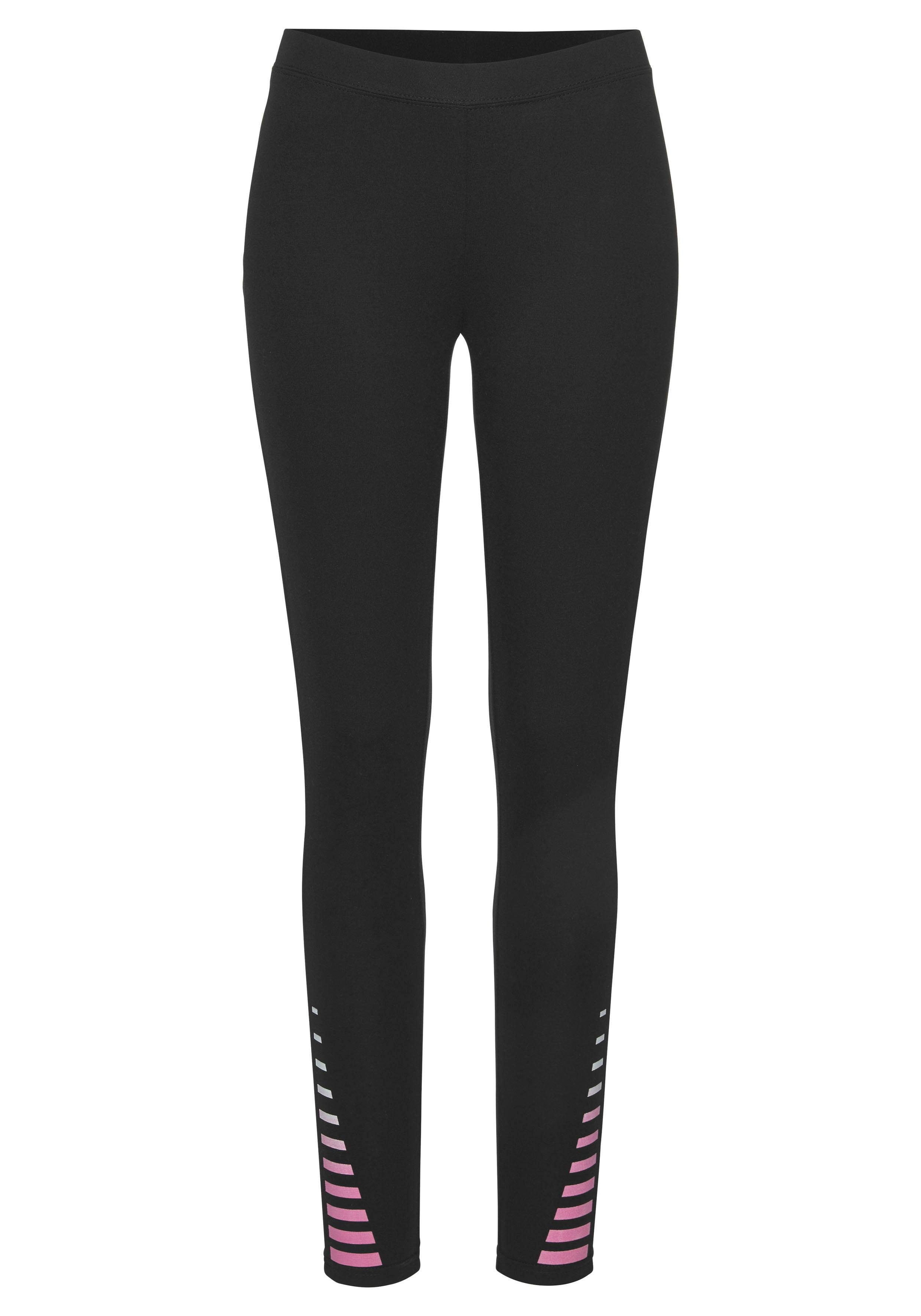 Buffalo Legging met opzij gedessineerde poot
