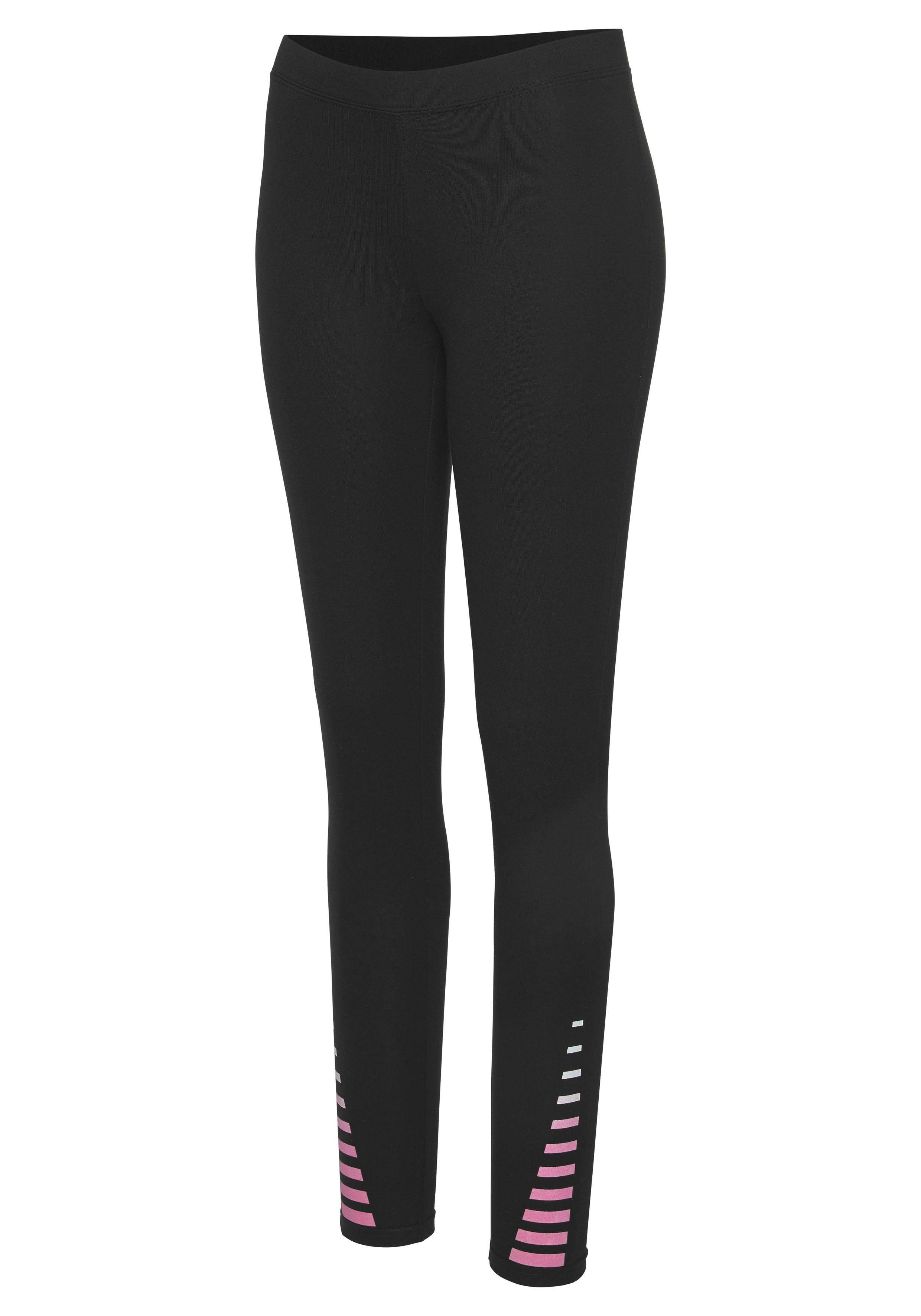 Buffalo Legging met opzij gedessineerde poot