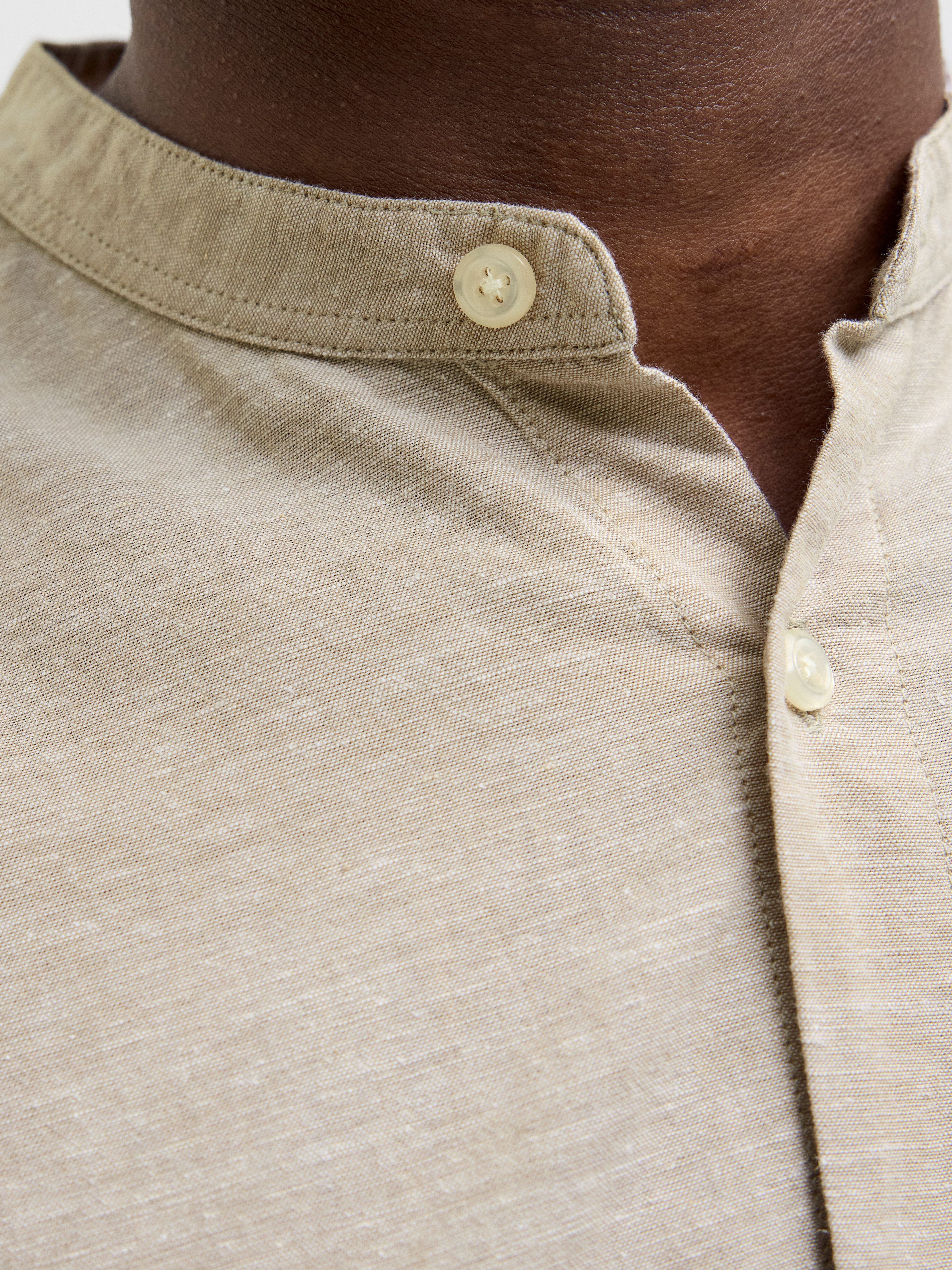 Jack & Jones Overhemd met lange mouwen JJEBREEZE BAND SHIRT LS SN