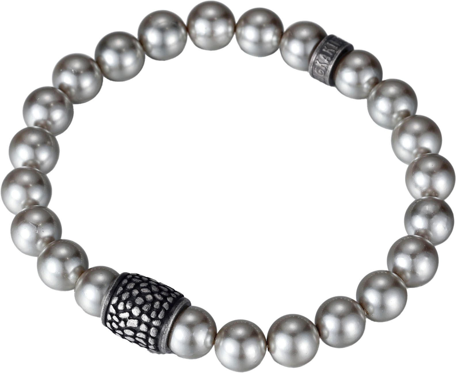 Kingka Sieradenset Multipack sieraden cadeau roestvrijstalen armband oorstekers, SET-08 (set, 2-delig)