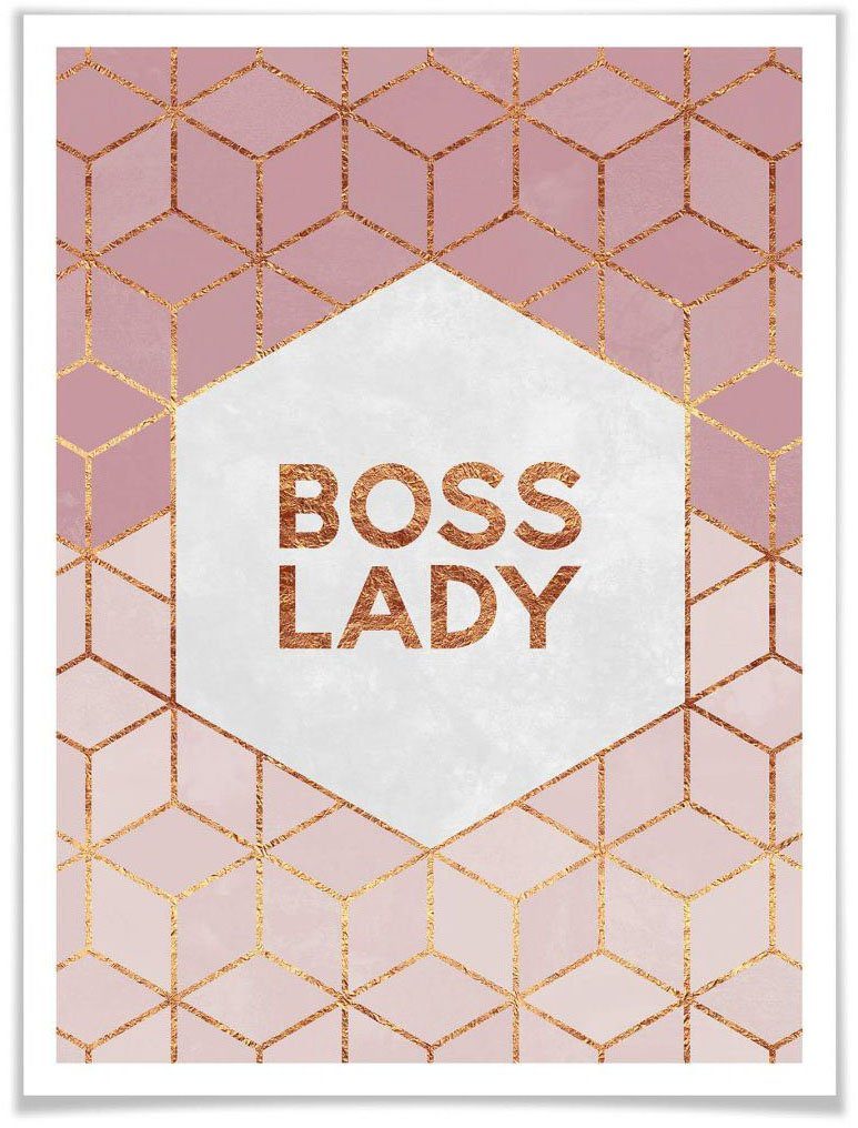 Wall-Art Poster Boss Lady (1 stuk)