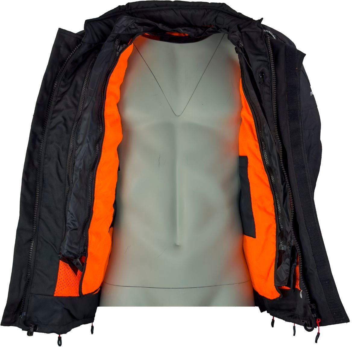 roleff Bikerjack Enduro met beschermers, optimale ventilatie
