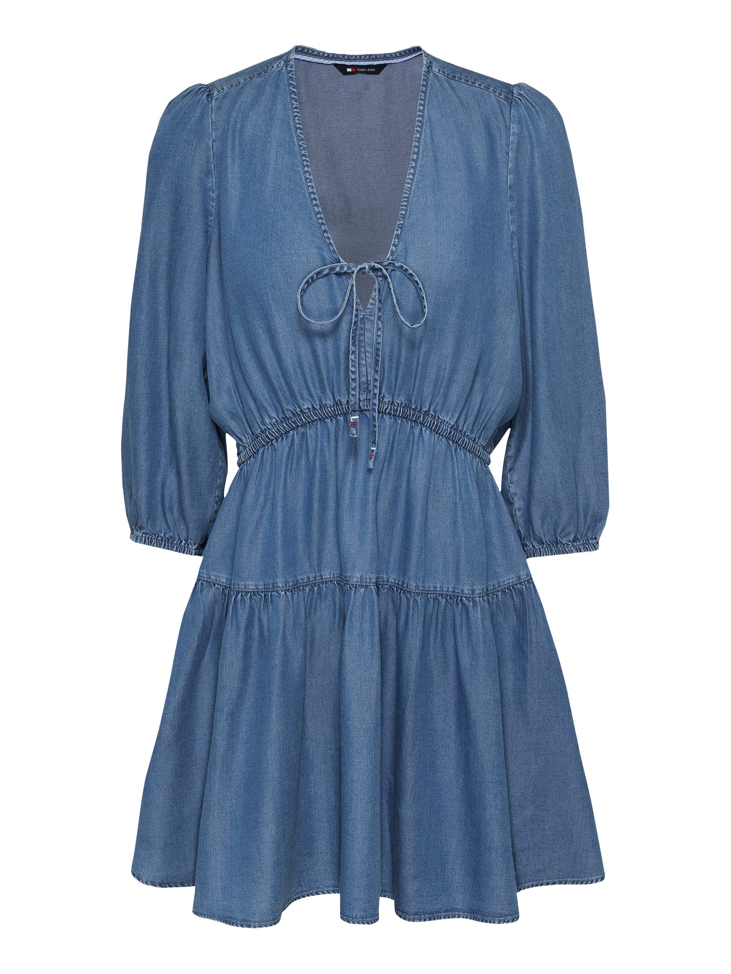 TOMMY JEANS Blousejurk TJW CHAMBRAY MINI DRESS EXT