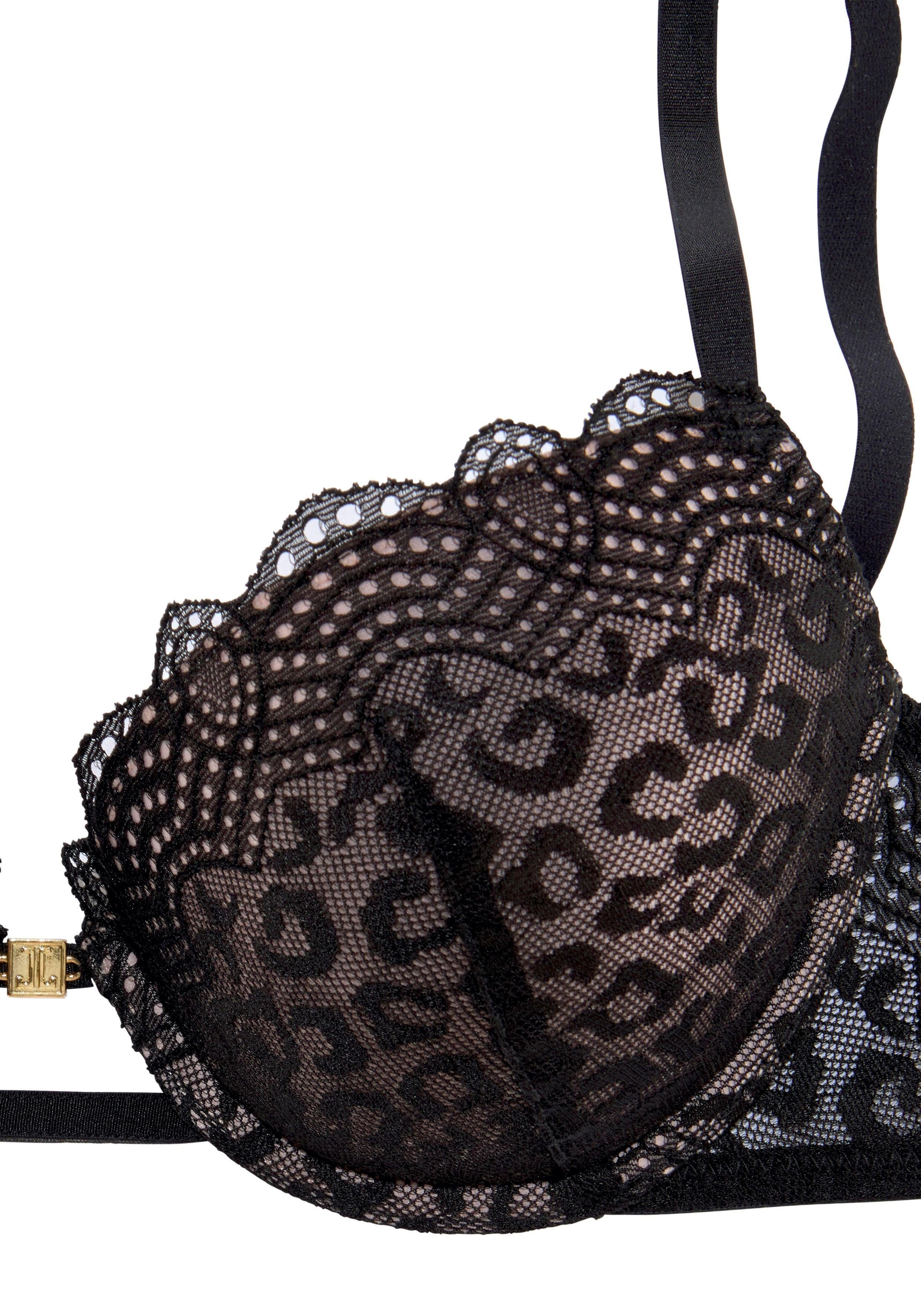 Jette Joop Push-up-bh met opwindende luipaardkant, sexy dessous