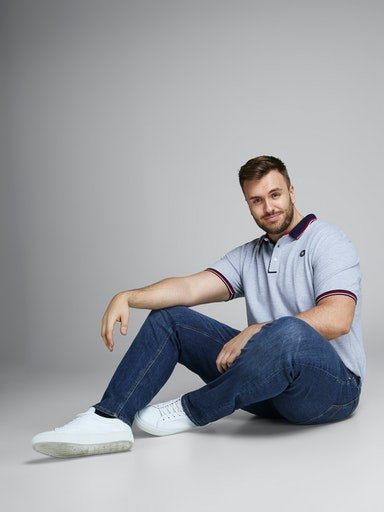 Jack & Jones PlusSize Slim fit jeans JJITIM JJORIGINAL AM 814 NOOS PLS