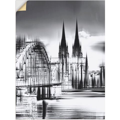 Artland artprint Köln Skyline Collage III
