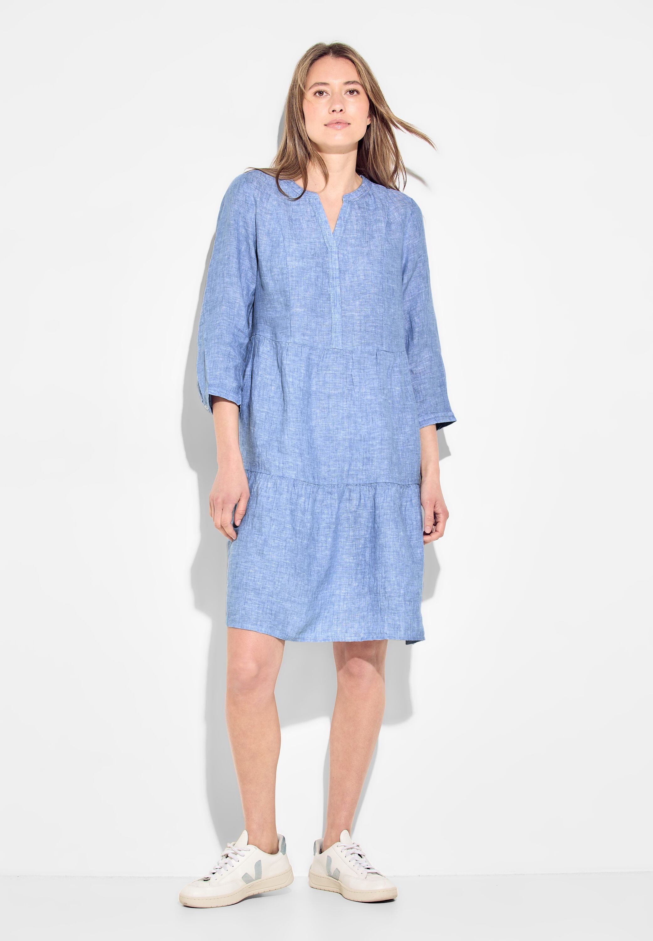 Cecil Tuniekjurk in chambray kwaliteit