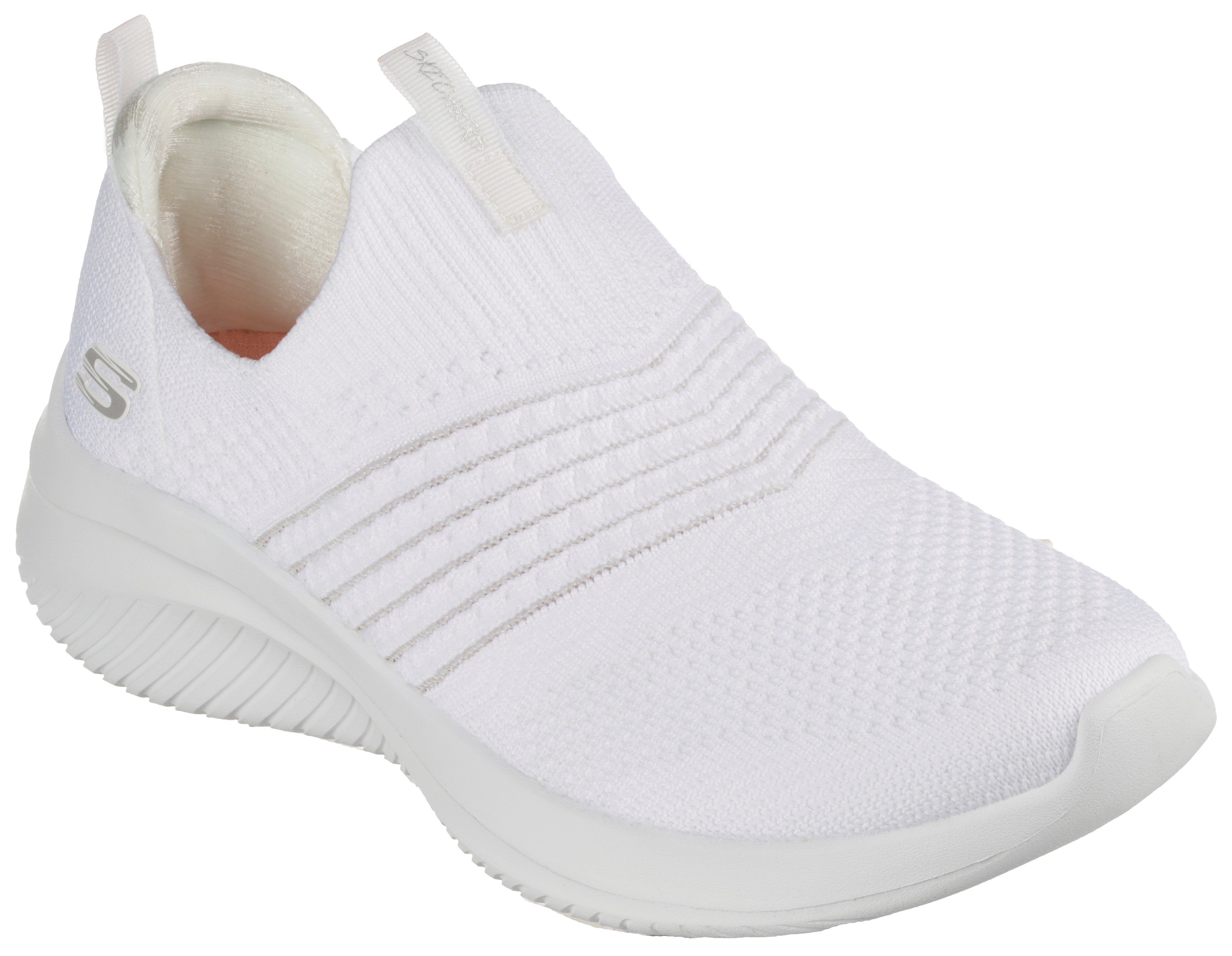 Skechers Slip-on sneakers ULTRA FLEX 3.0 CLASSY CHARM met zacht verdikt hieldeel