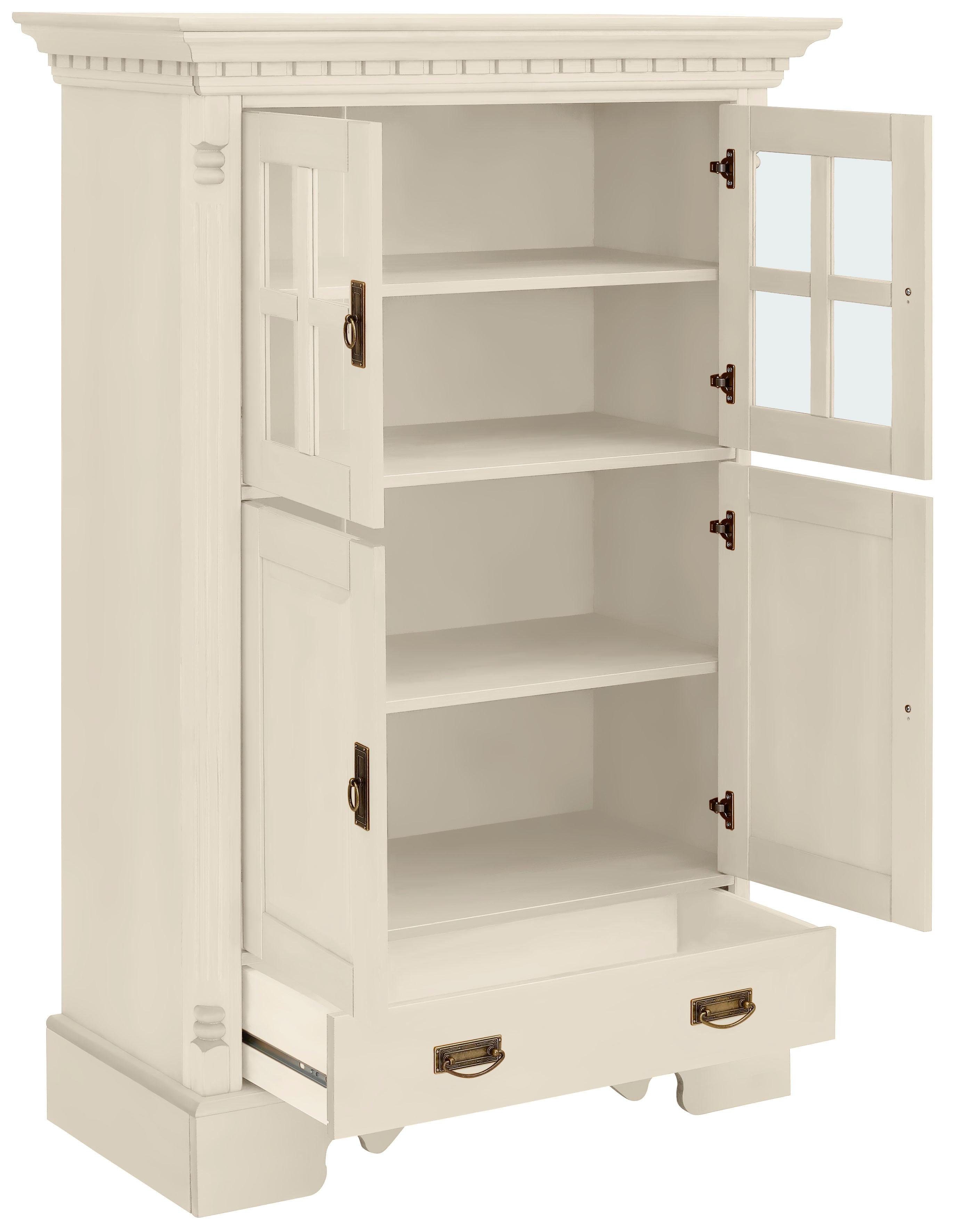 Home affaire Highboard Milan Vitrine, breedte 102 cm