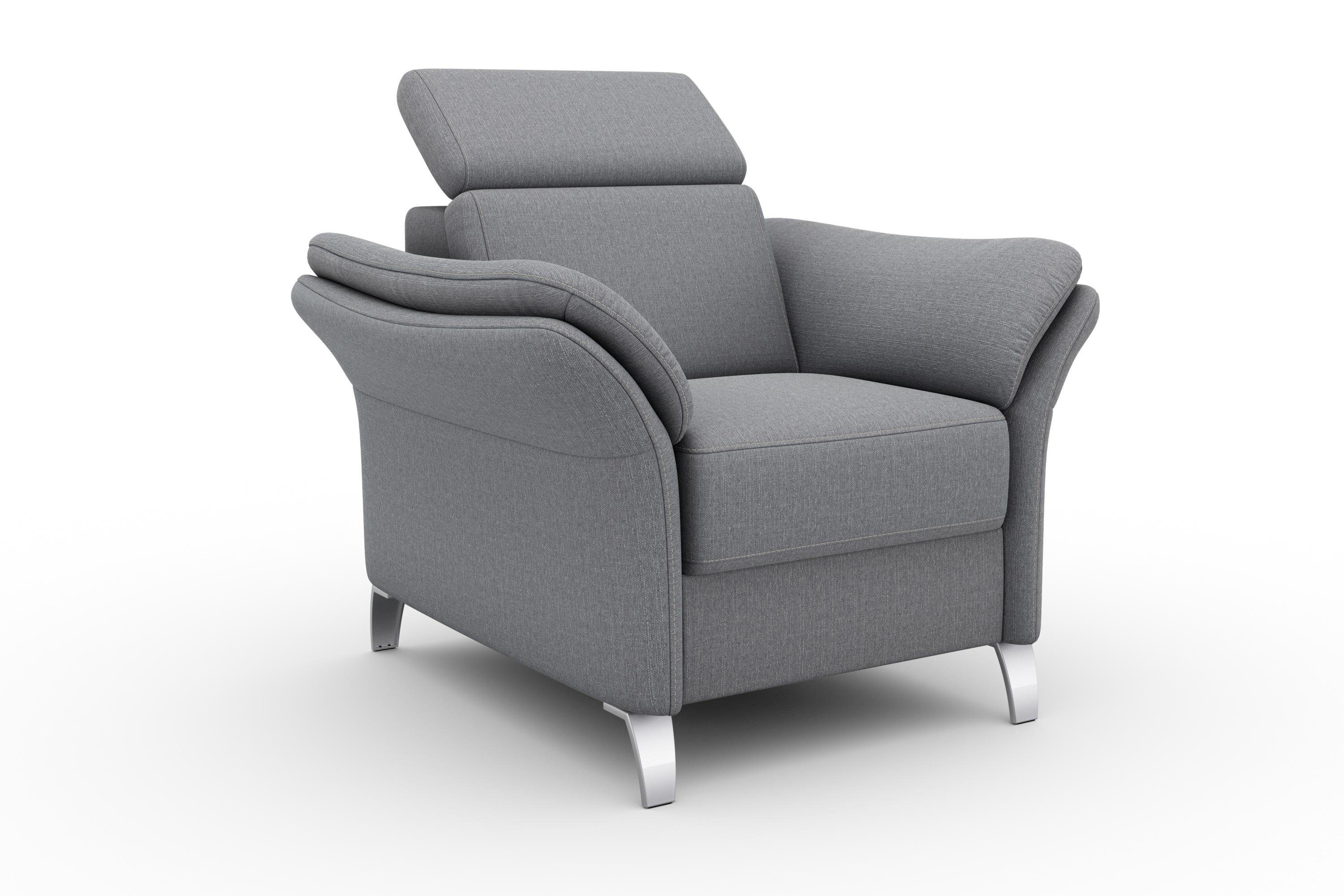 sit&more Fauteuil Vincenzo inclusief verstelbaar hoofdeind