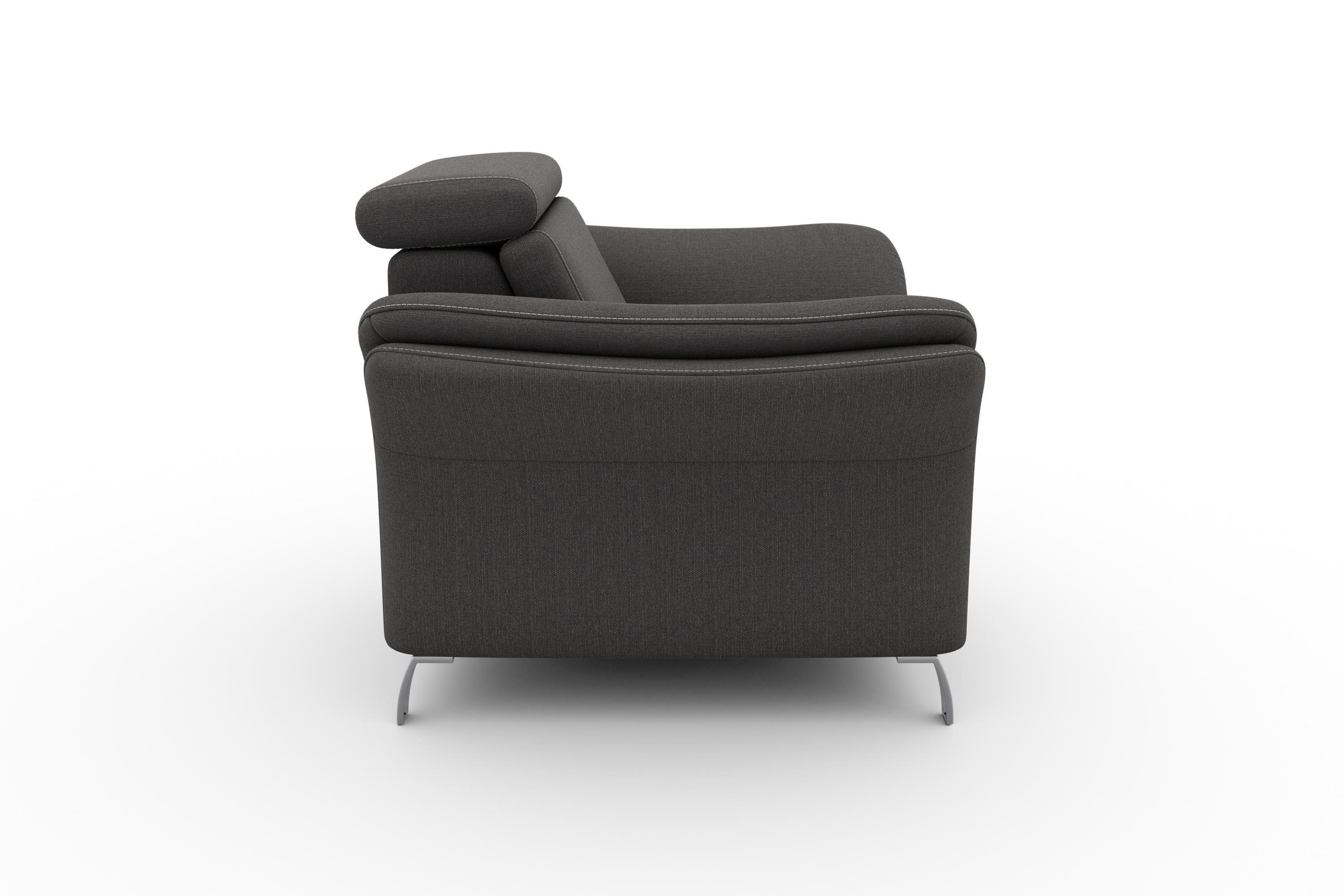 sit&more Fauteuil Vincenzo inclusief verstelbaar hoofdeind