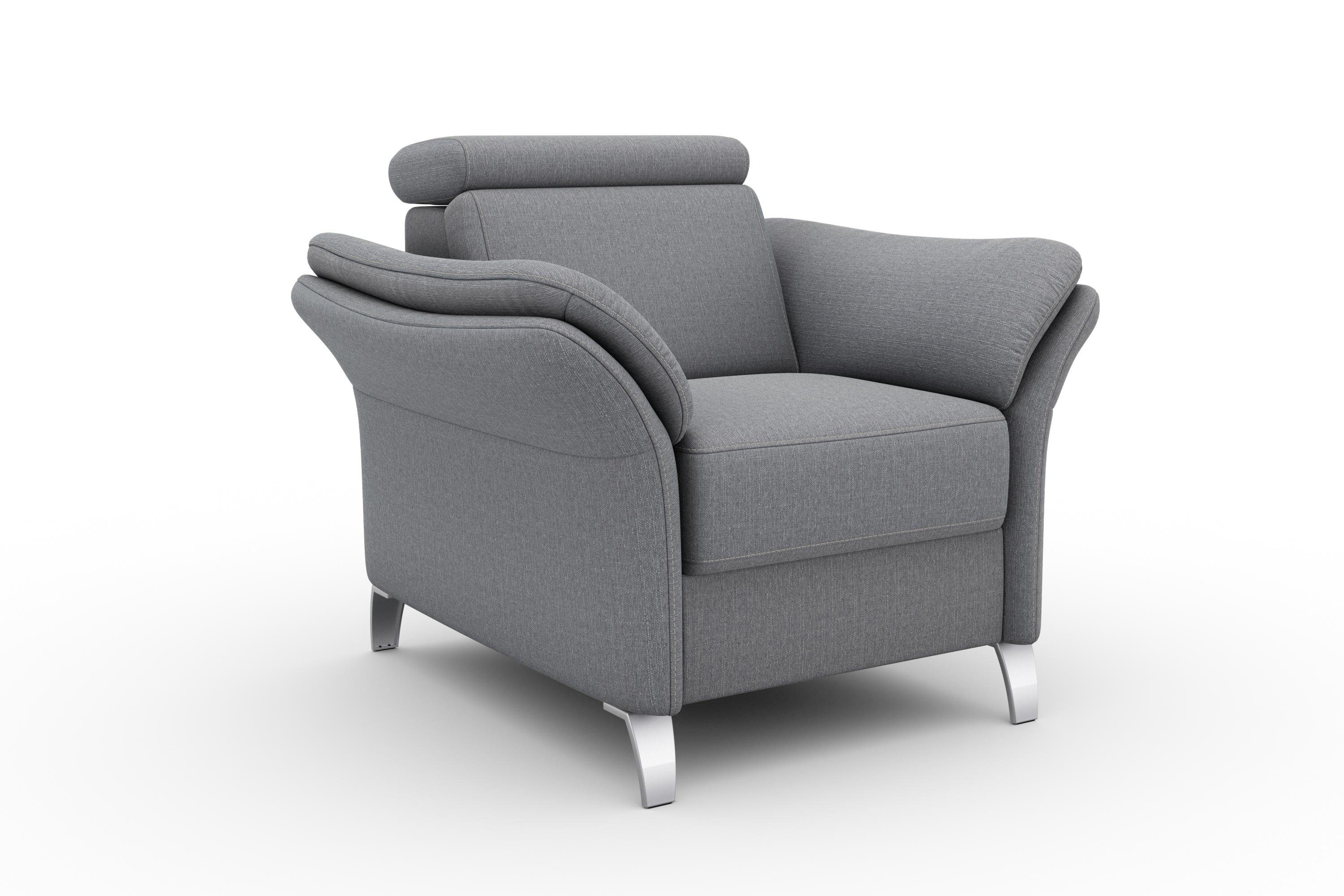 sit&more Fauteuil Vincenzo inclusief verstelbaar hoofdeind