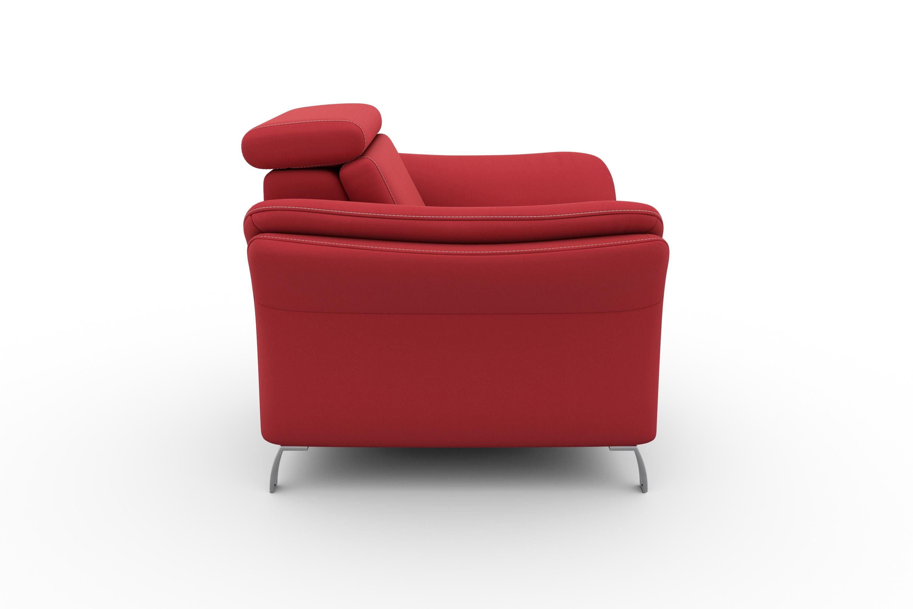 sit&more Fauteuil Vincenzo inclusief verstelbaar hoofdeind