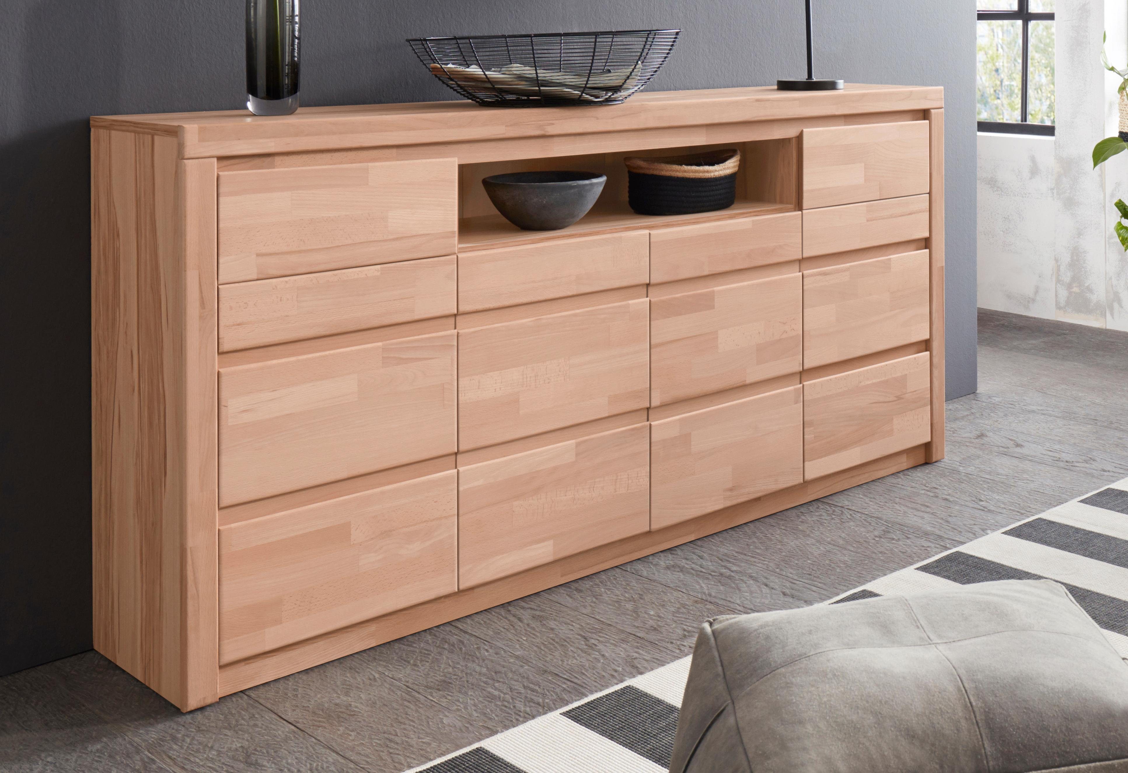 Home affaire Kast Silkeborg Breedte 170 cm dressoirs beige