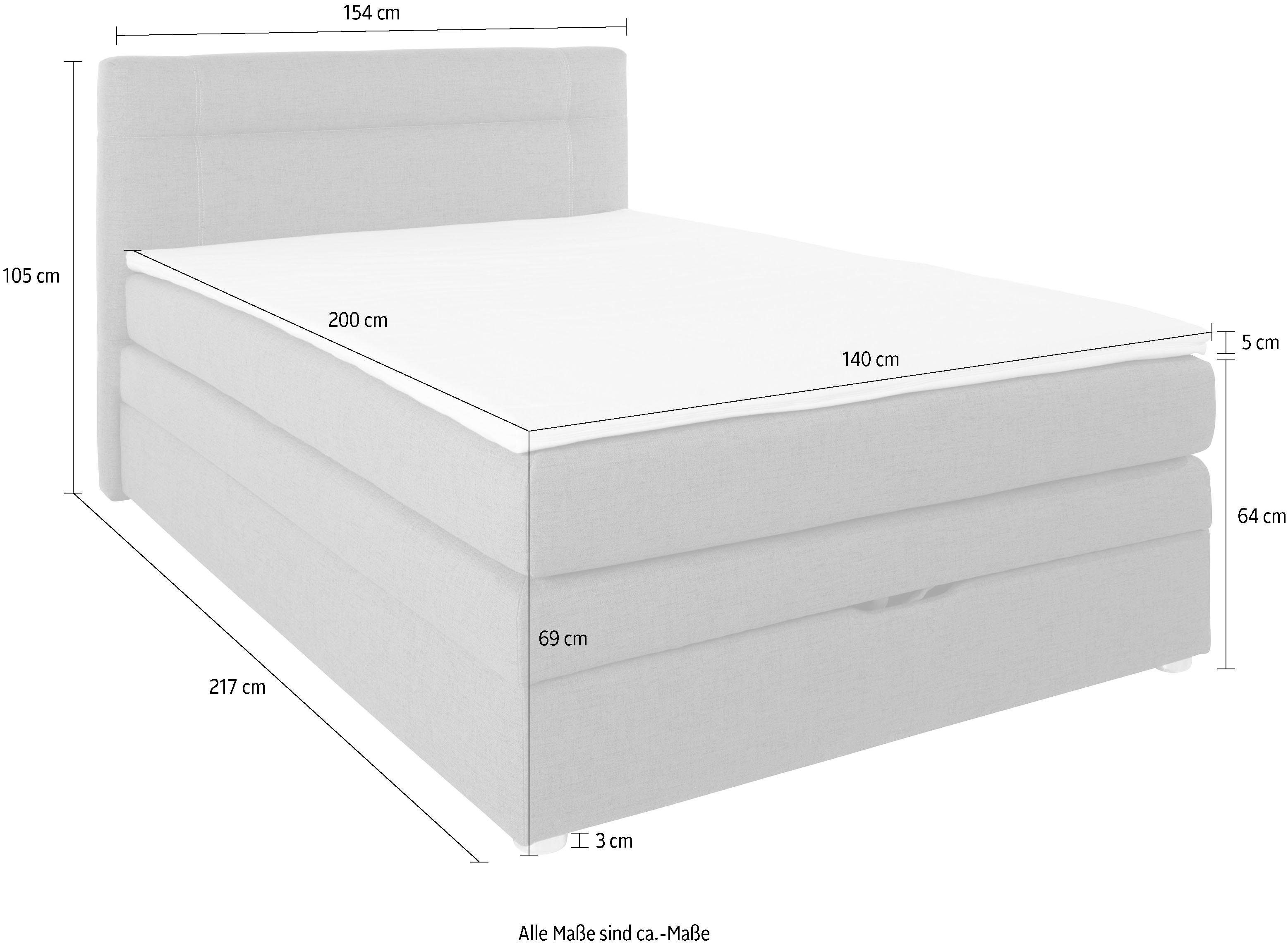 Jockenhöfer Gruppe Boxspring Carmen