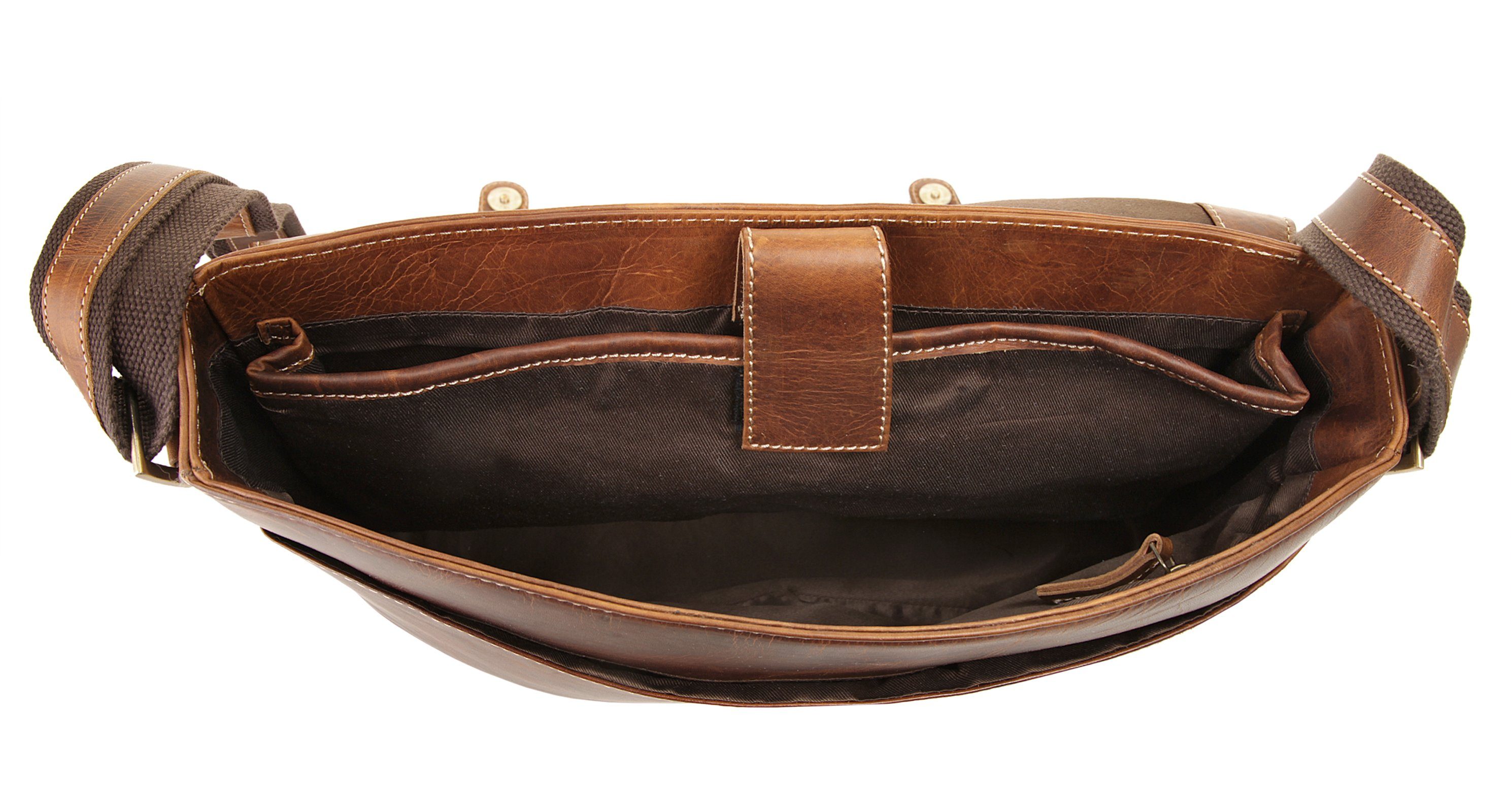 Bruno Banani Schoudertas JUPITER echt leder