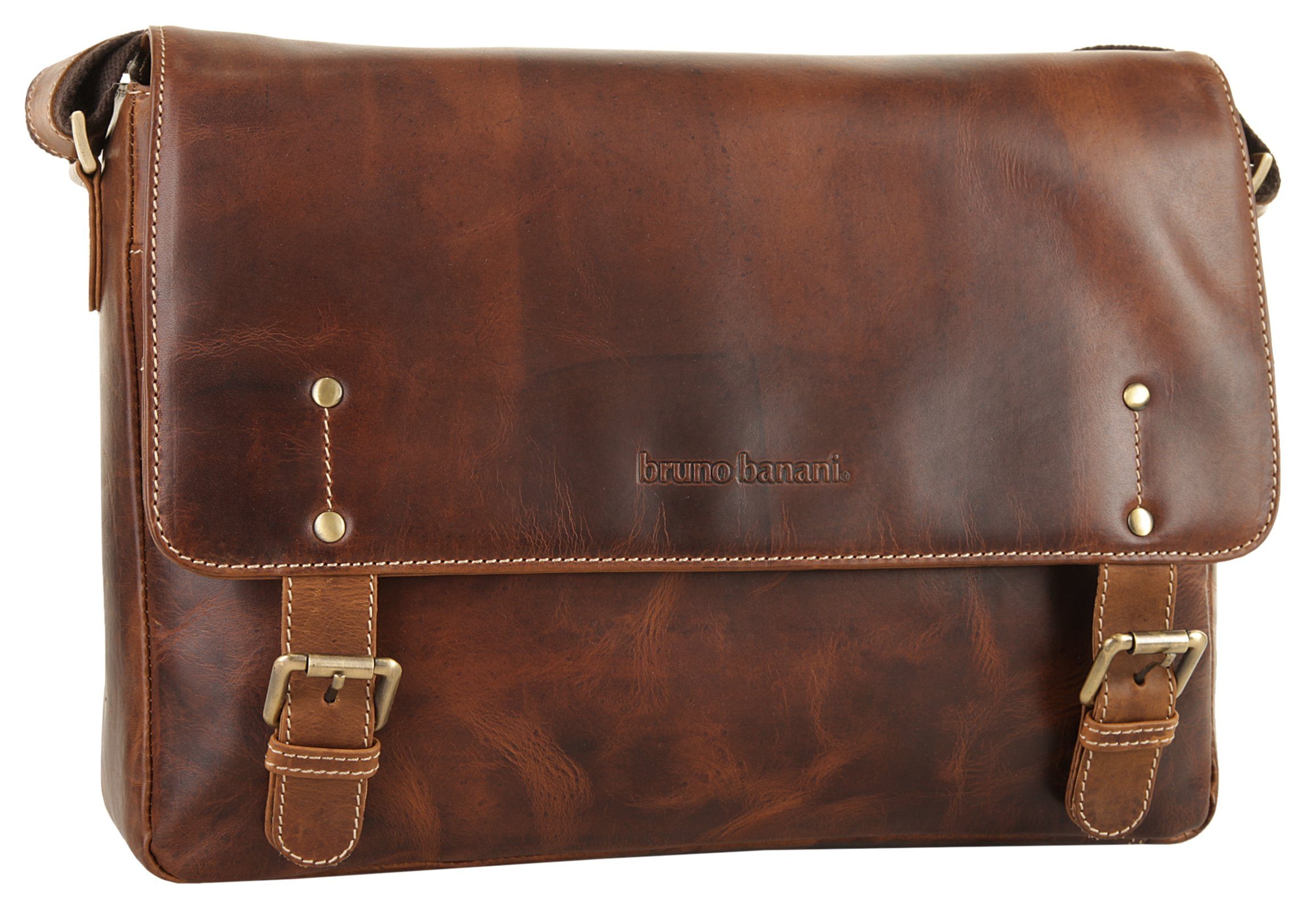 Bruno Banani Schoudertas JUPITER echt leder