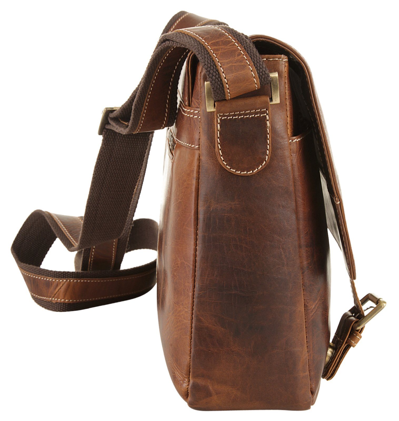 Bruno Banani Schoudertas JUPITER echt leder