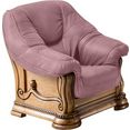 premium collection by home affaire fauteuil grizzly roze