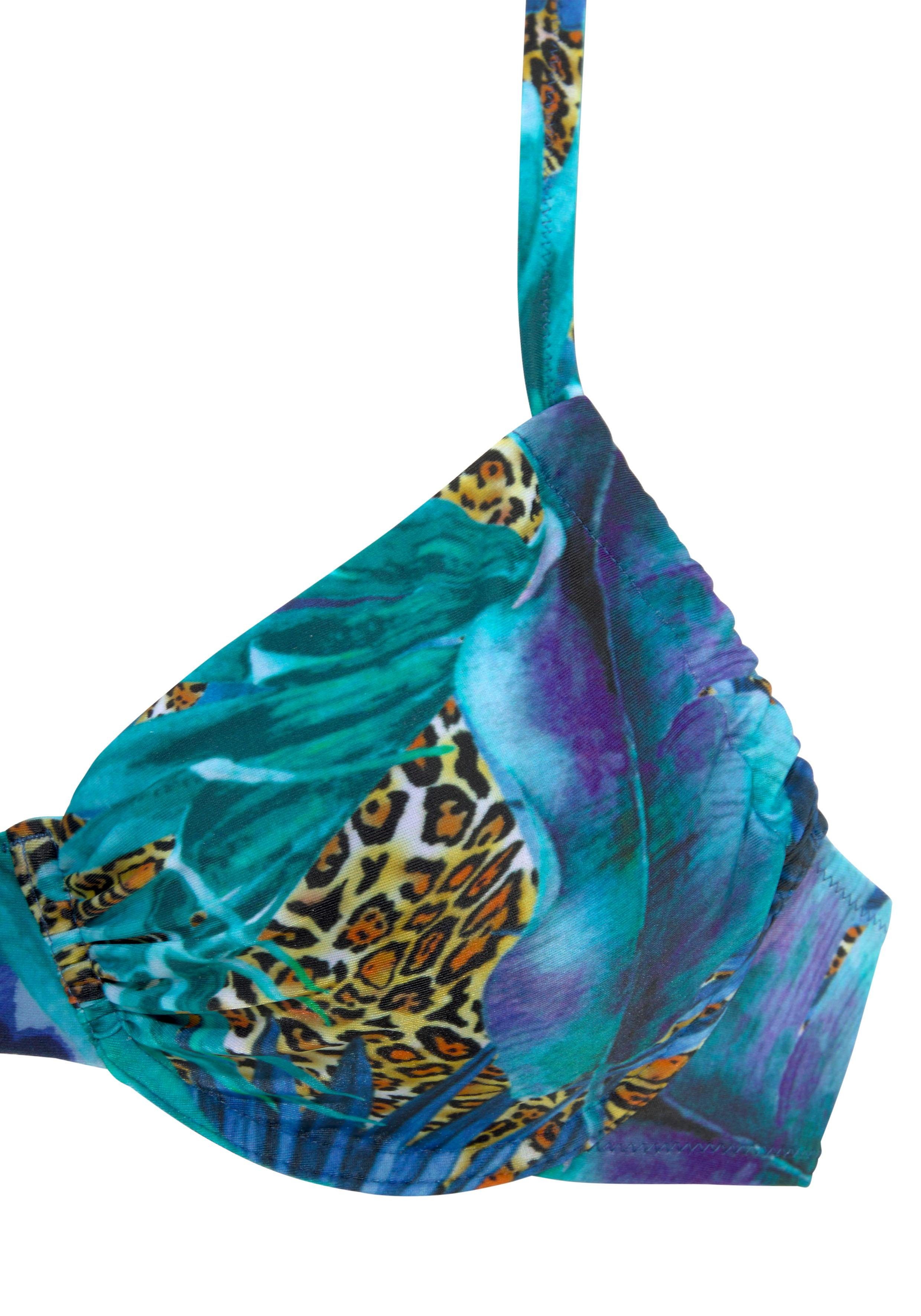 Lascana Beugelbikini met hoger geknipte broek