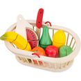 new classic toys speellevensmiddelen bon appetit - snijset fruit (10-delig) multicolor