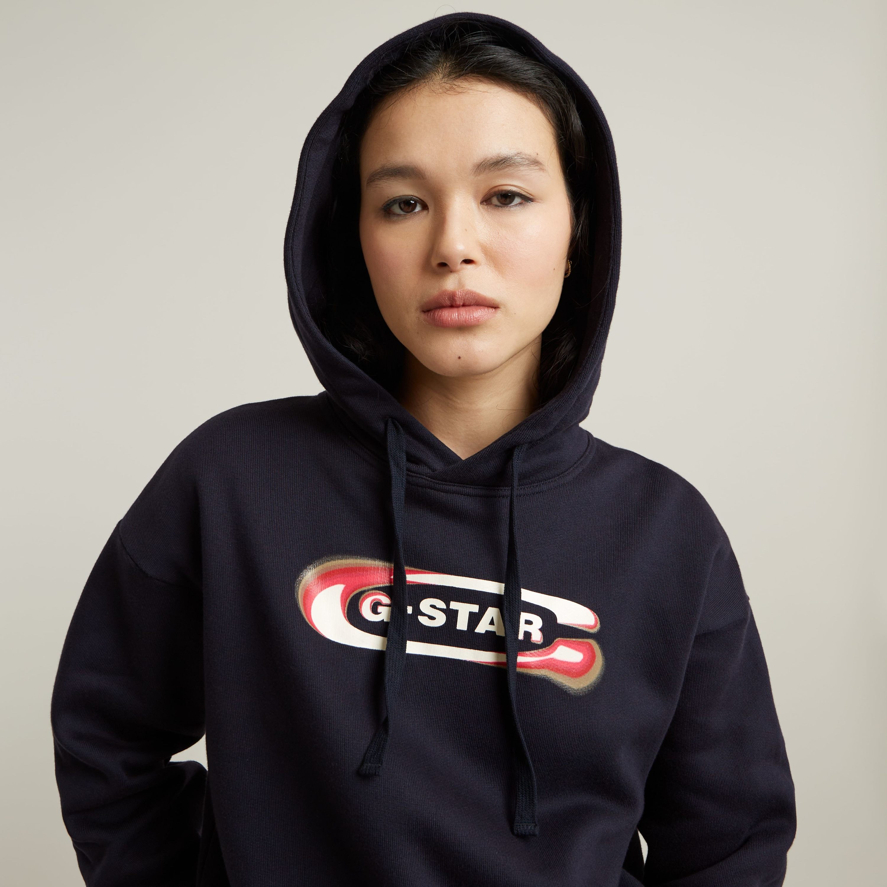 G-Star RAW Hoodie Old Skool Logo Loose