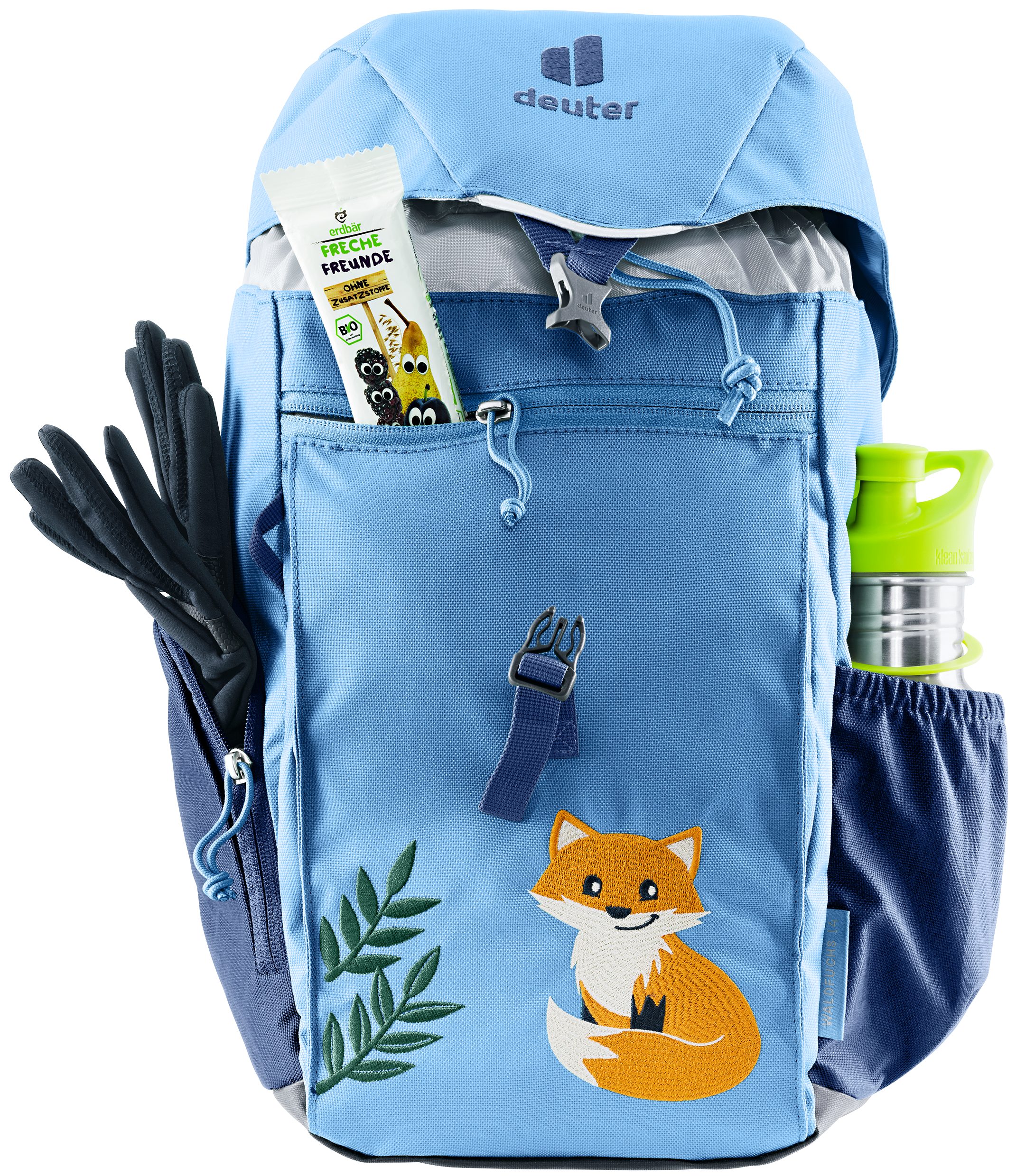 Deuter Kinderrugzak Waldfuchs 14 voor kinderen kinderen rugzakken blauw