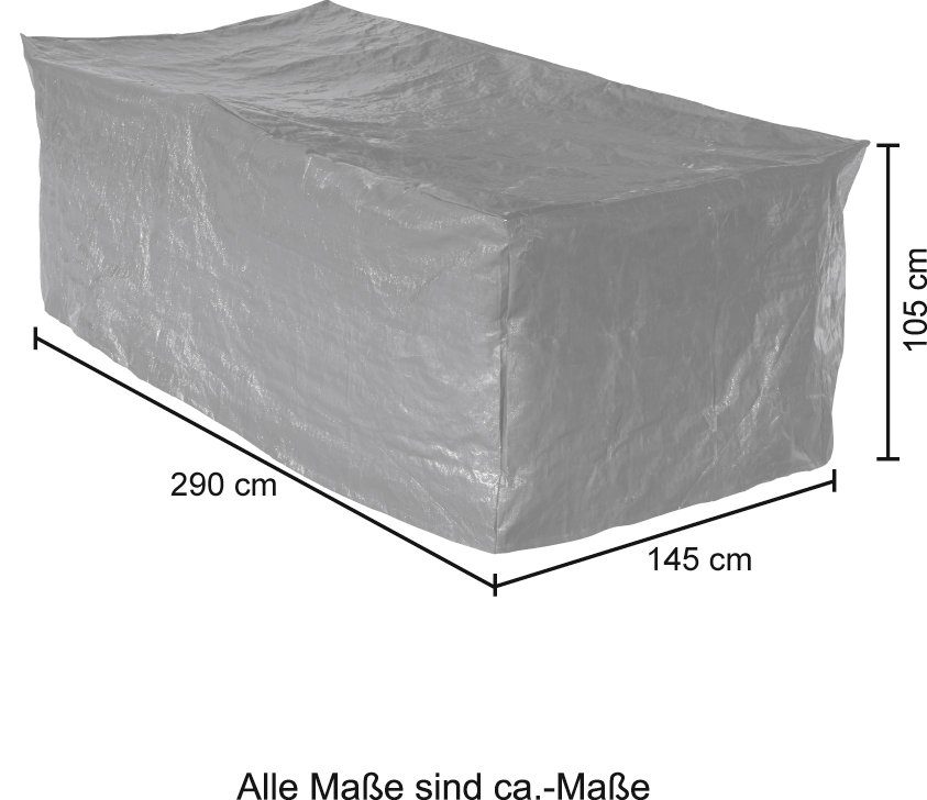 MERXX Dekzeil voor tuinset(l/b/h) 145 x 290 x 105 cm