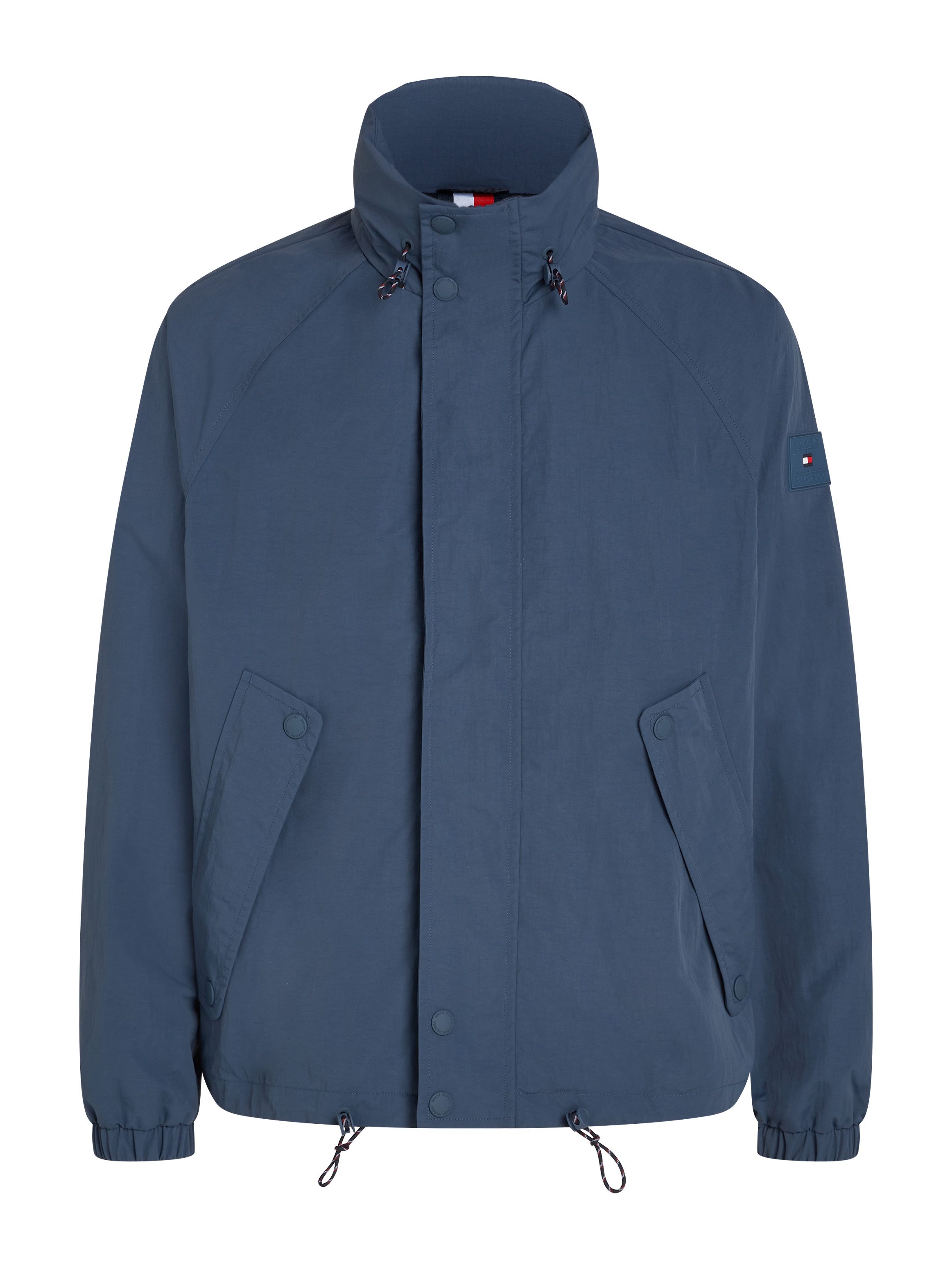 Tommy Hilfiger Blouson REGATTA JACKET waterafstotend, hoog gesloten, met opbergbare capuchon