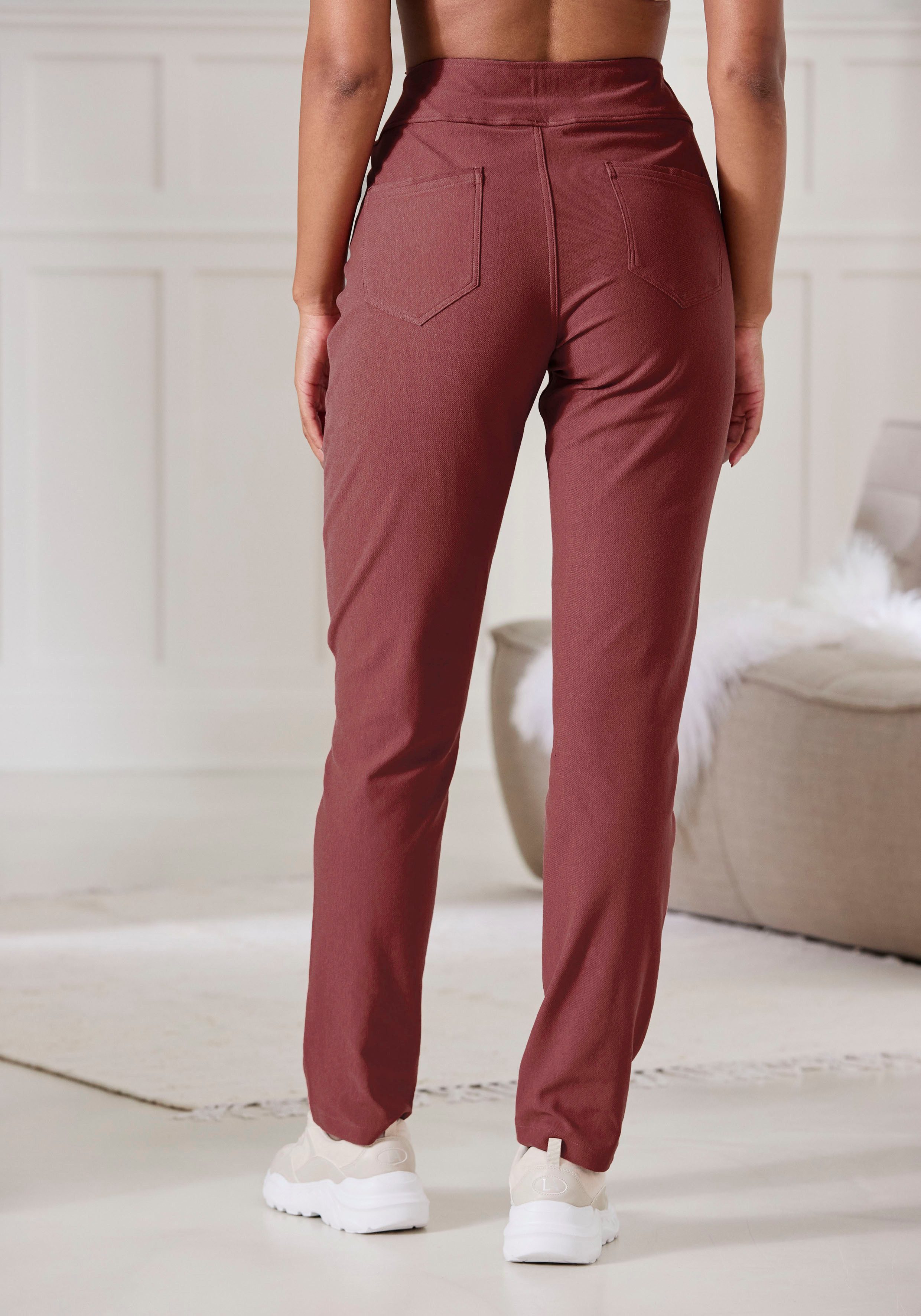 H.I.S Comfortbroek in jeanslook loungewear