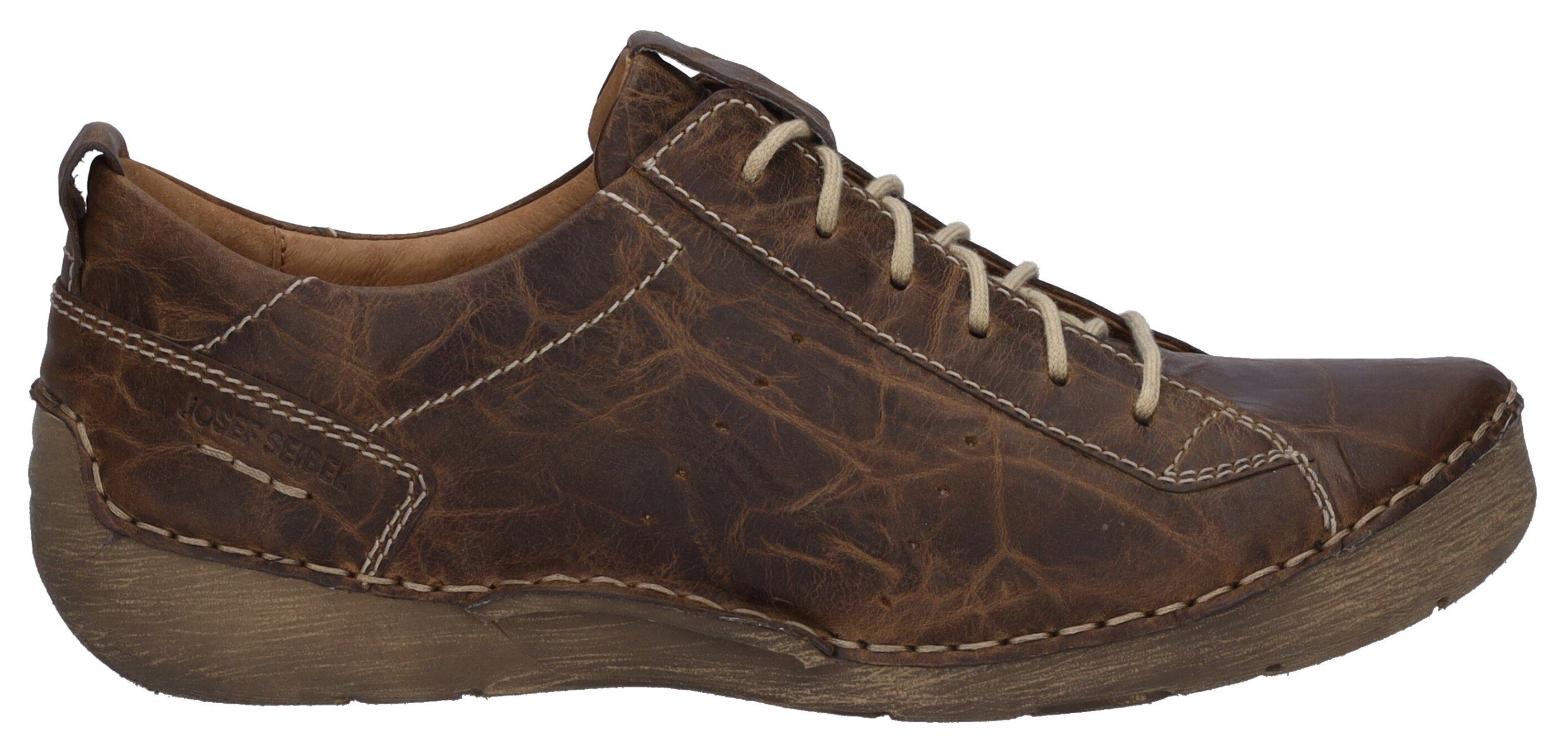 Josef Seibel Veterschoenen FERGEY 56 Vrijetijdsschoen, lage schoen, veterschoen met uitneembare binnenzool